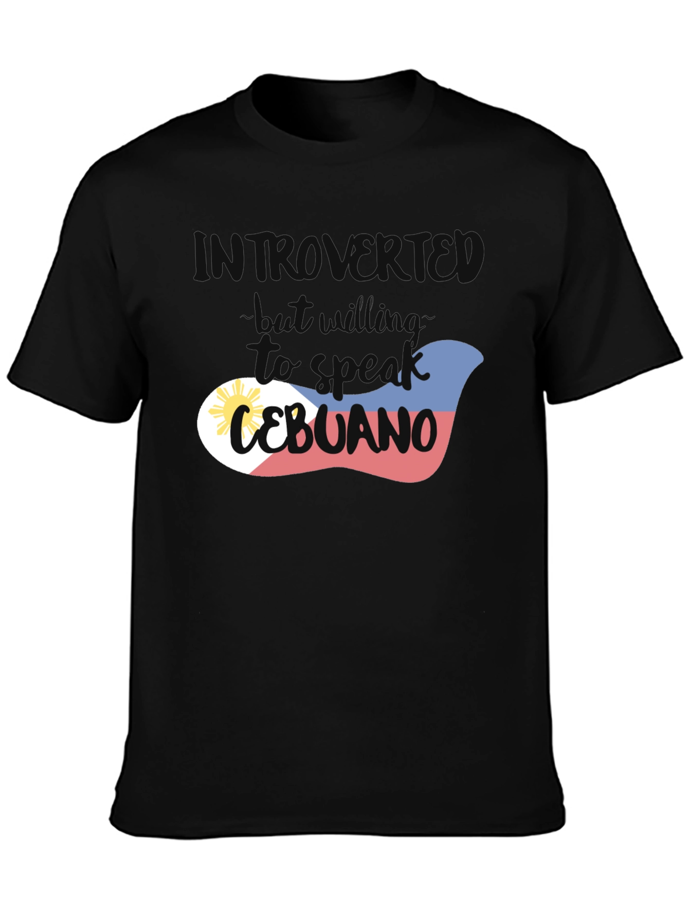 Introvert Cebuano Flag T-Shirt