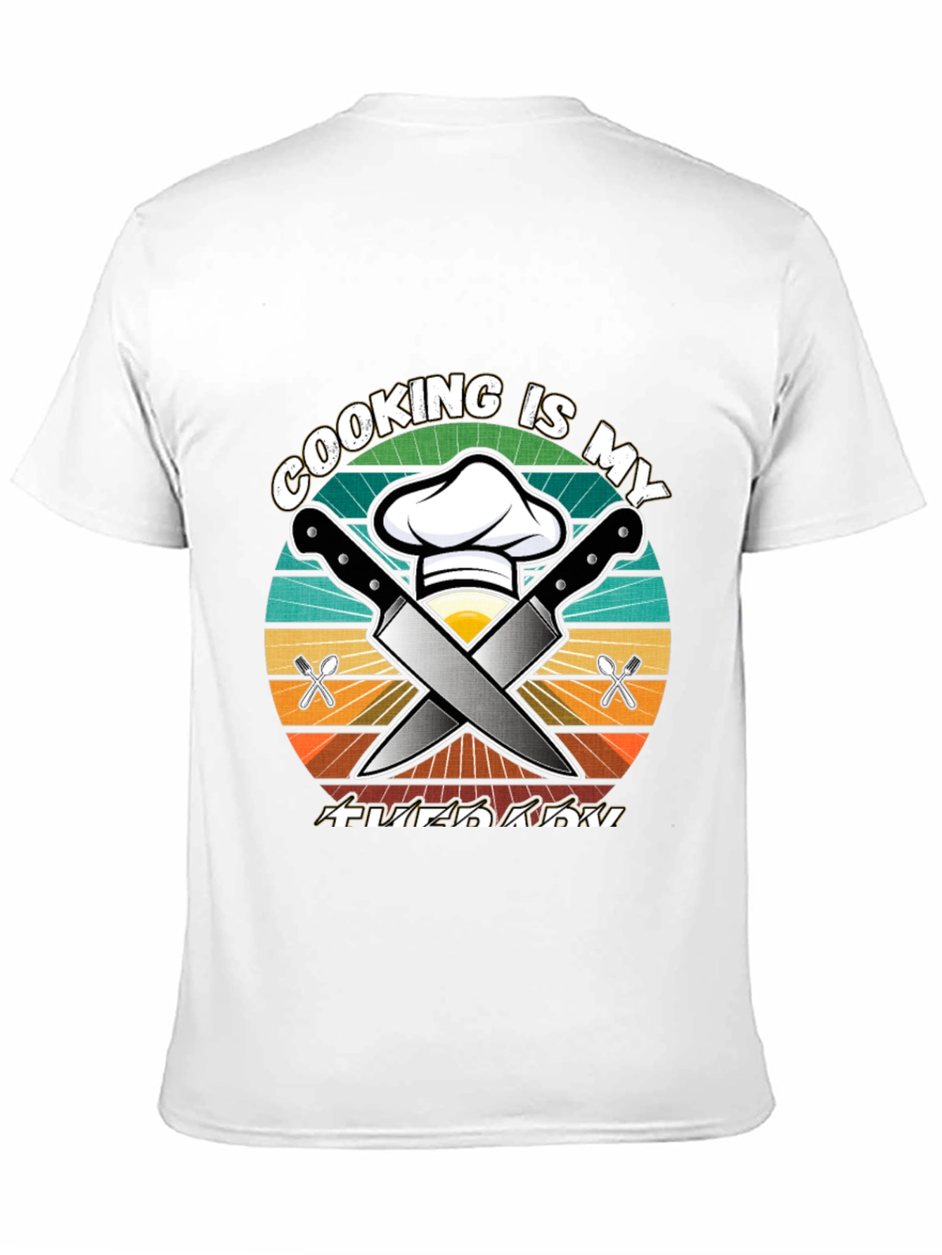 Cooking is My Therapy Graphic Tee