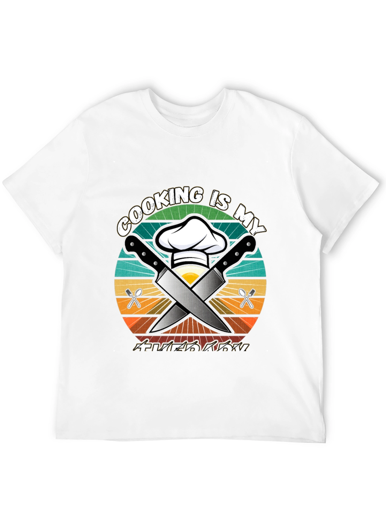 Cooking is My Therapy Graphic Tee