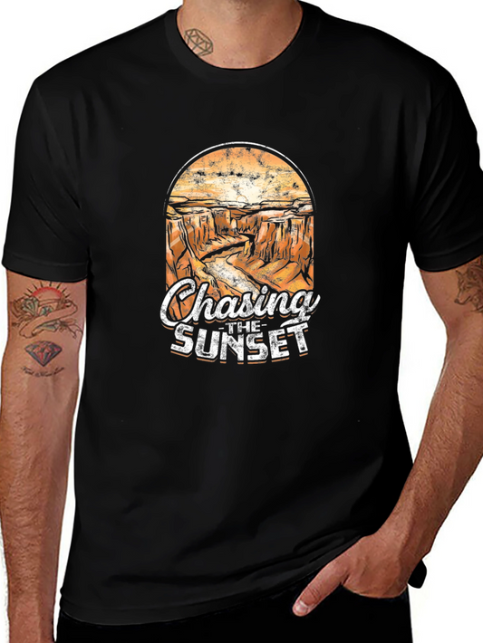 Chasing The Sunset Graphic T-Shirt