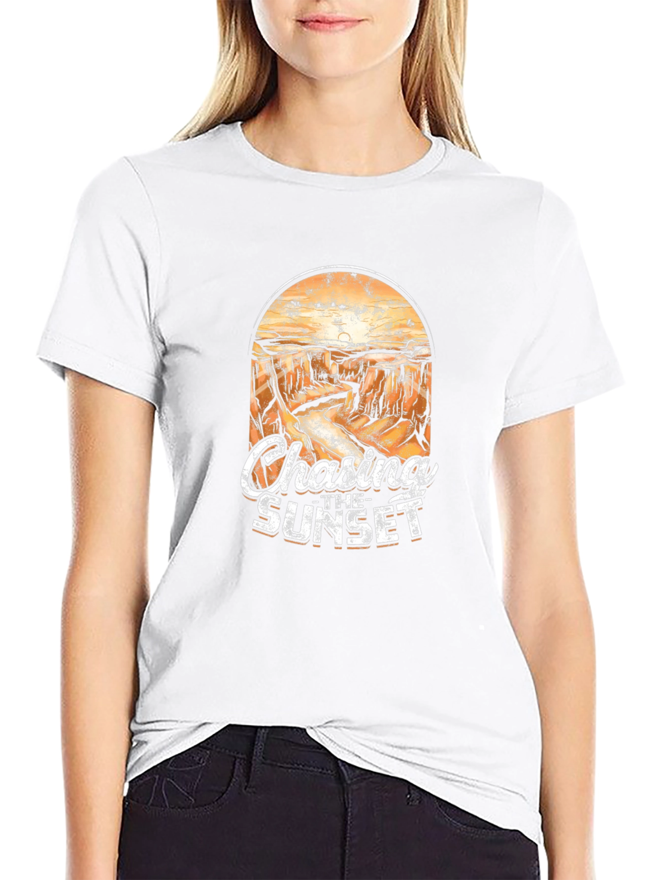 Chasing The Sunset Graphic T-Shirt