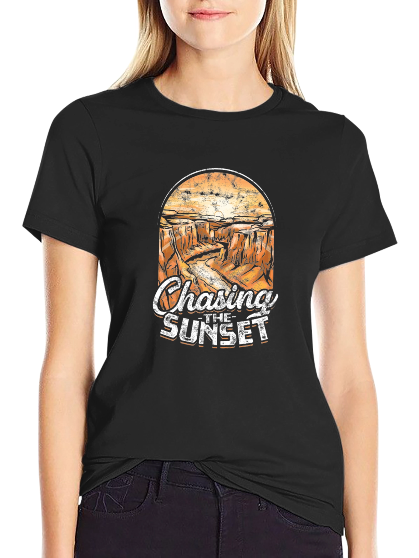 Chasing The Sunset Graphic T-Shirt