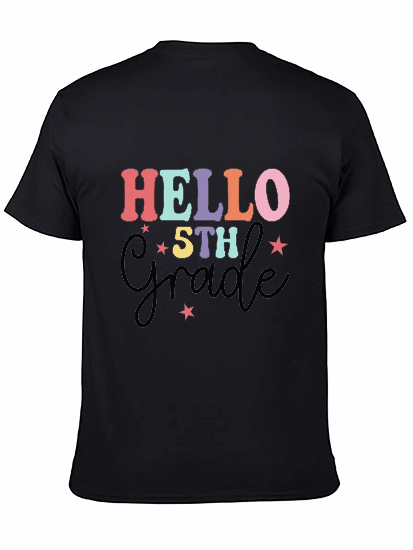 Hello 5th Grade T-Shirt - Back to School Apparel