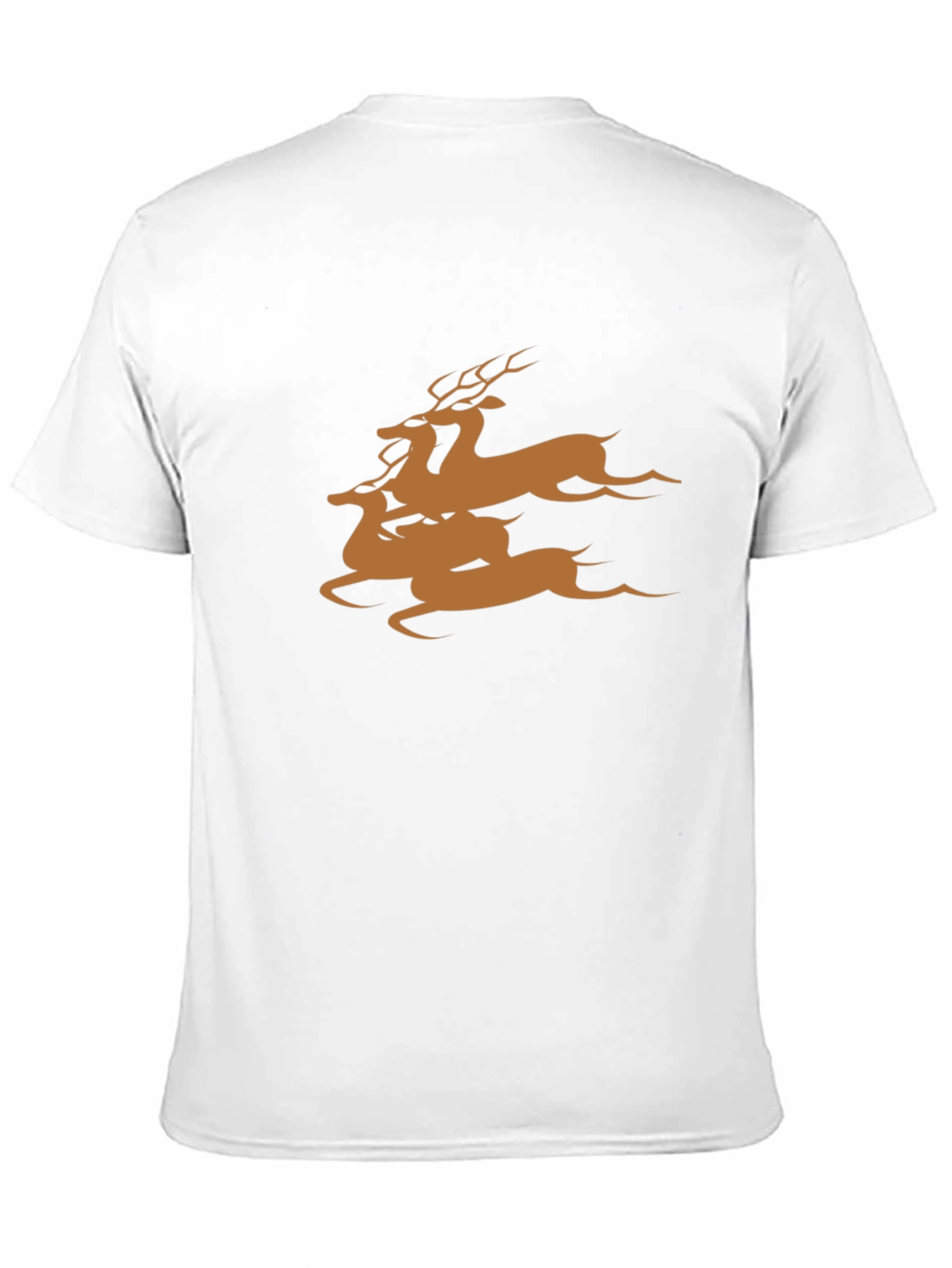 Black Deer Graphic Tee - Stylish Casual Wear