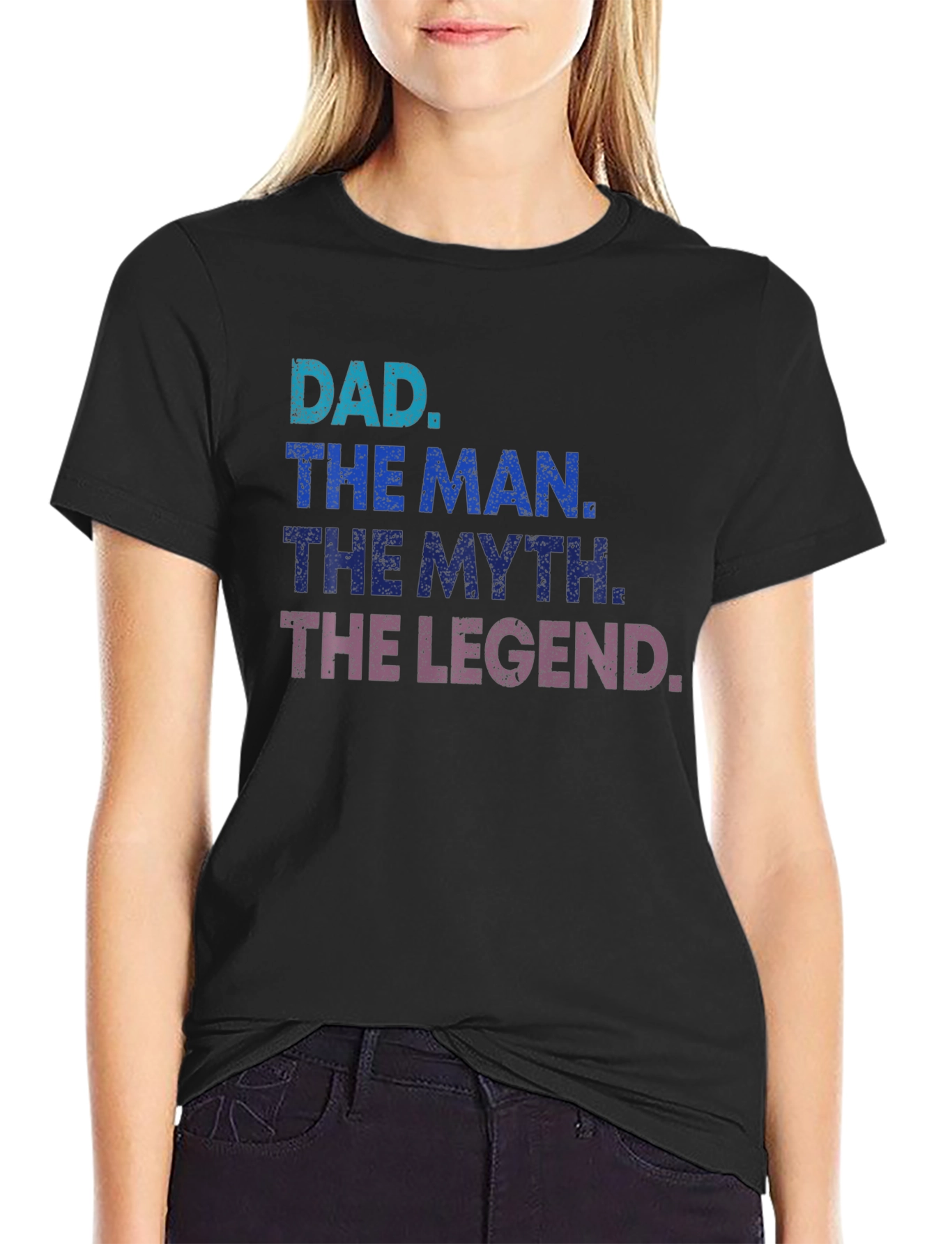 Dad The Man The Myth The Legend Graphic Tee
