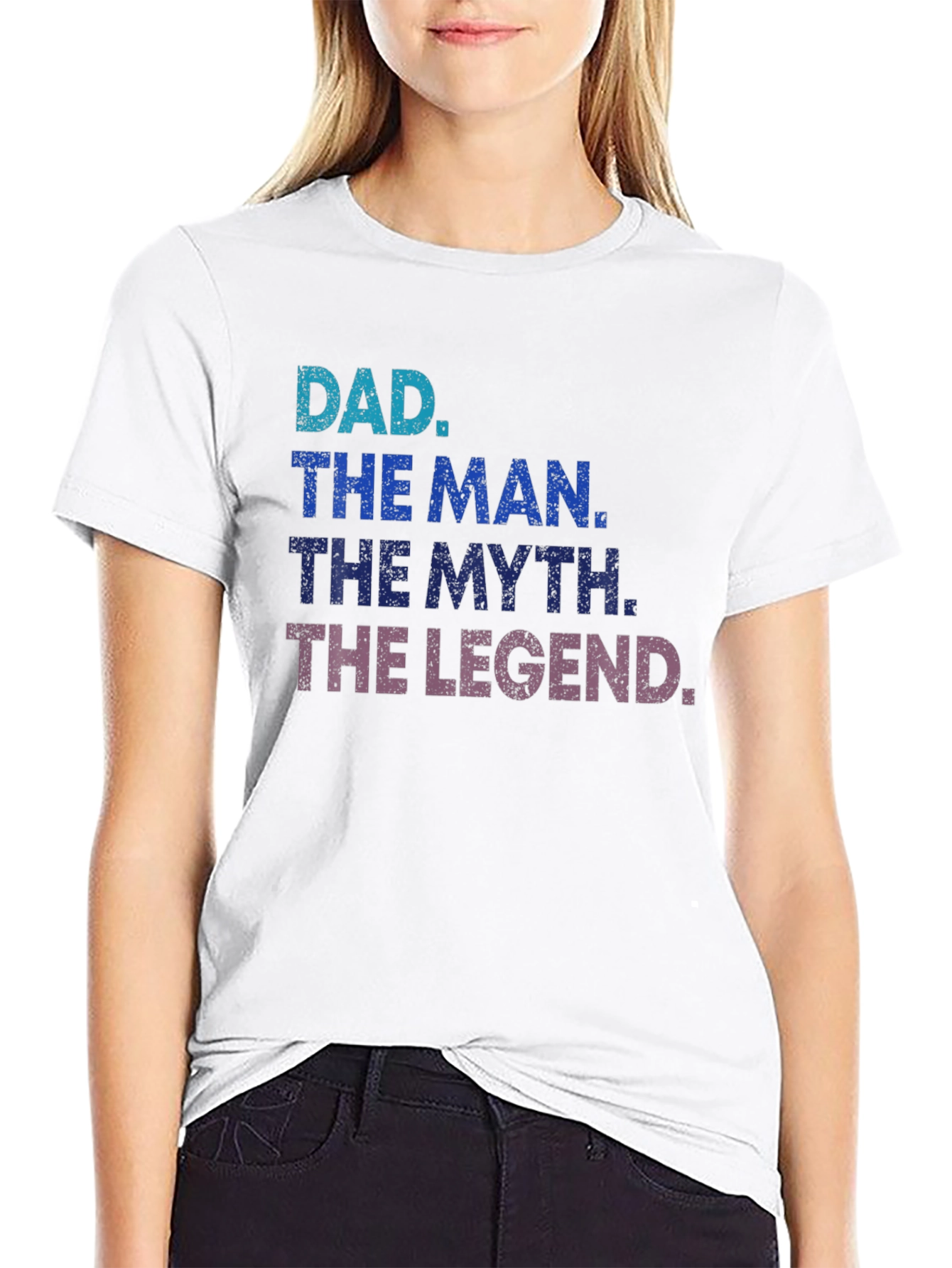Dad The Man The Myth The Legend Graphic Tee