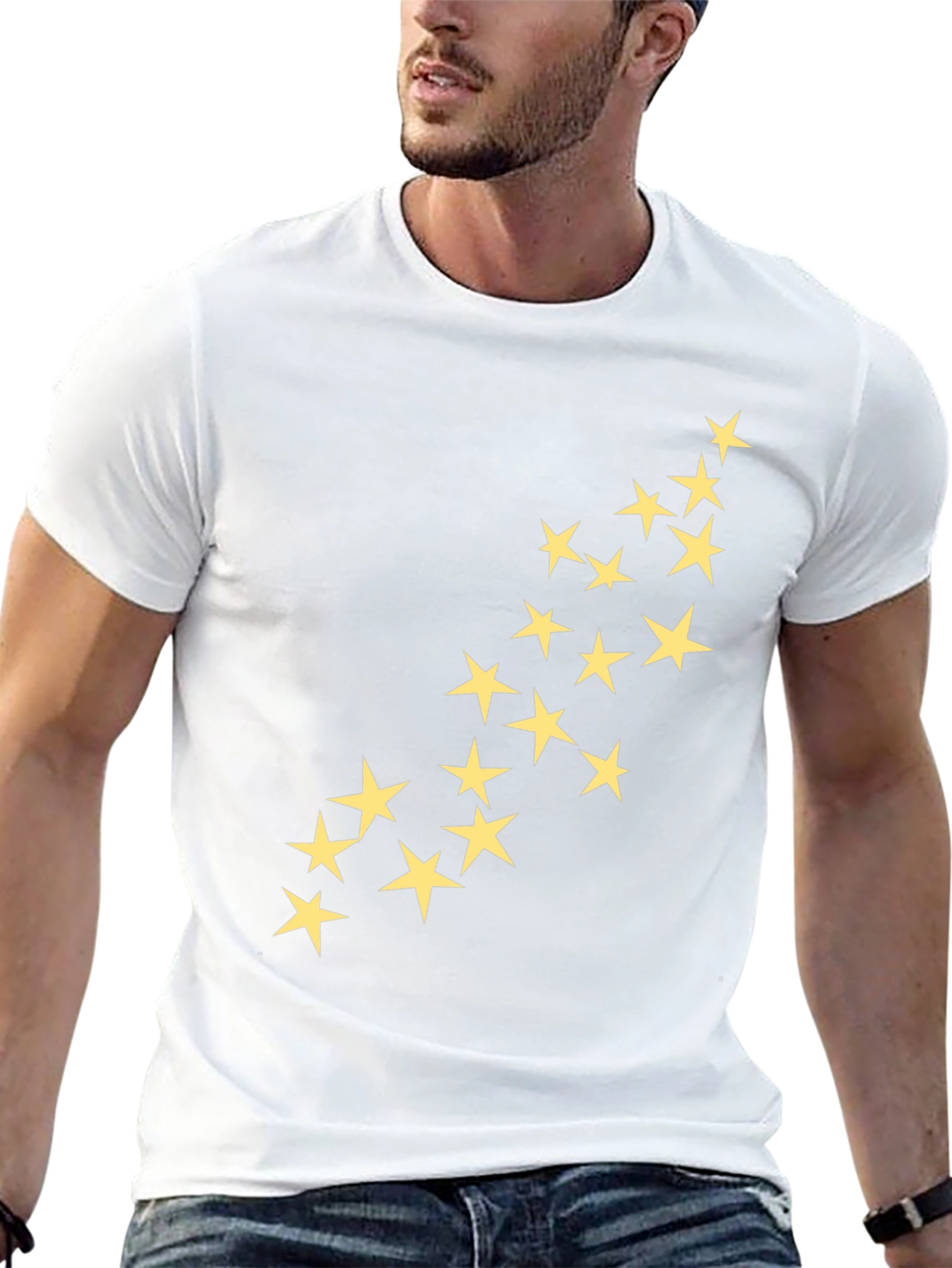 Starry Sky Black T-Shirt