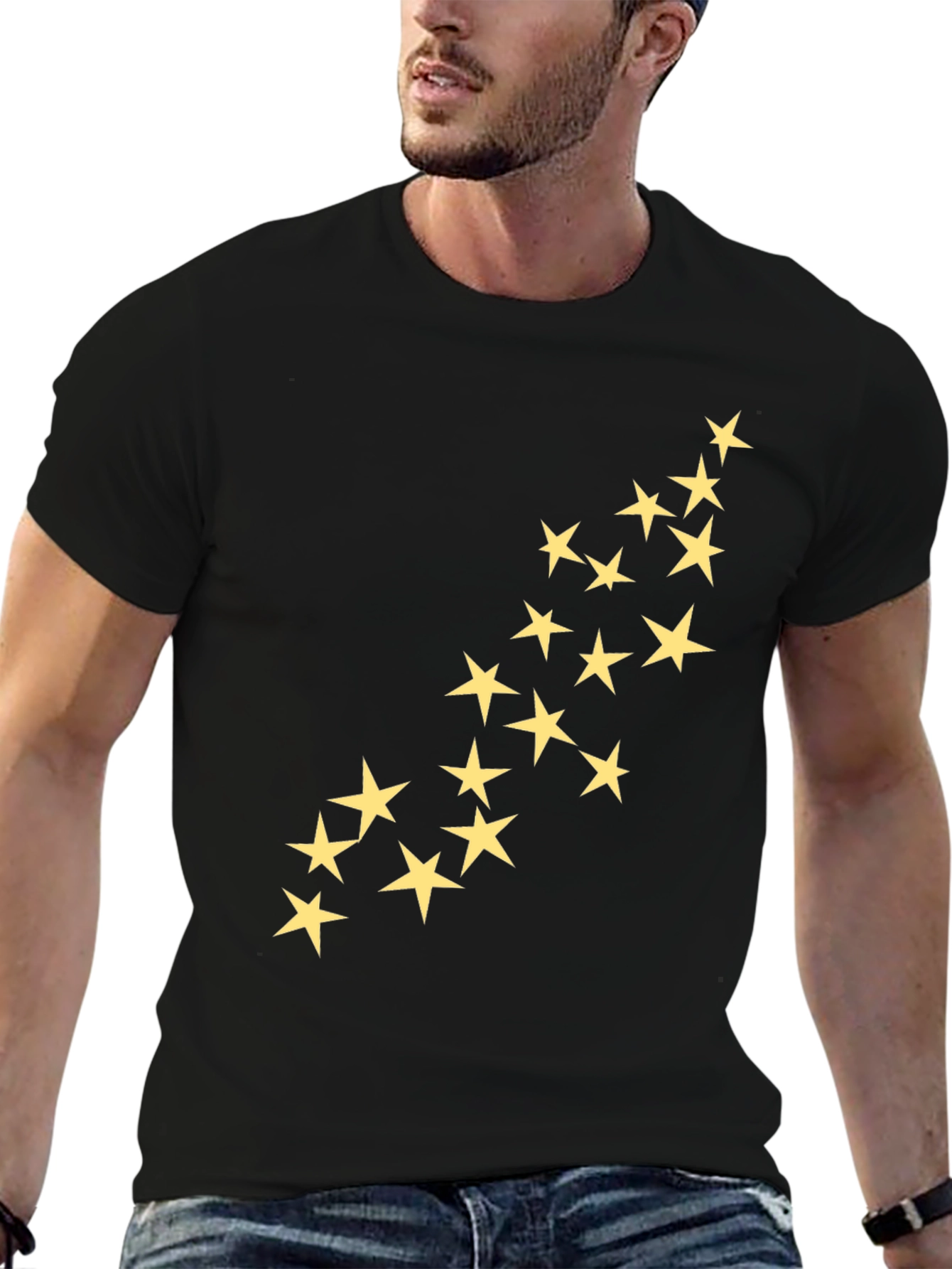 Starry Sky Black T-Shirt