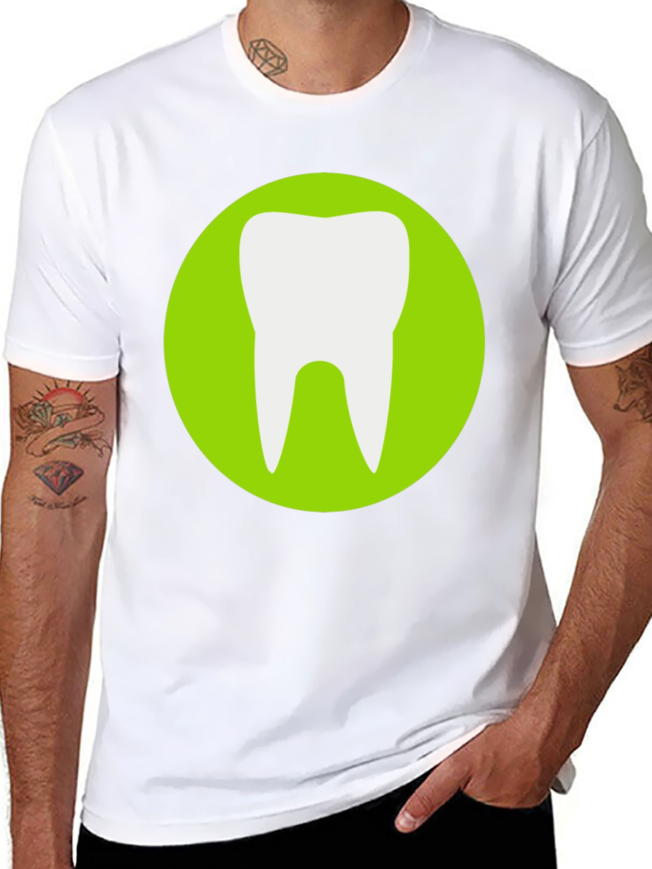 Dental Graphic Tee - Tooth Design