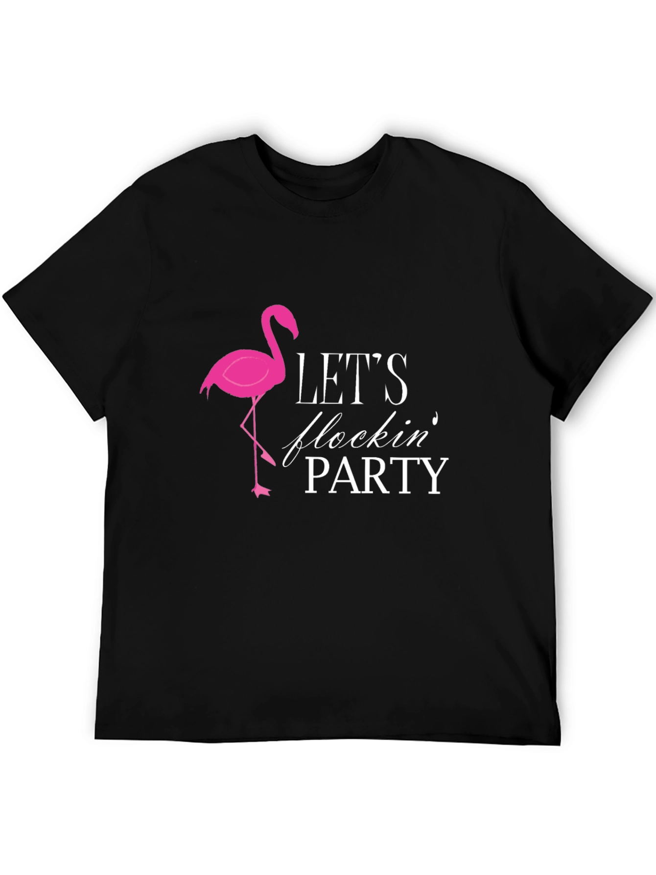 Lets Flocking Party Graphic Tee