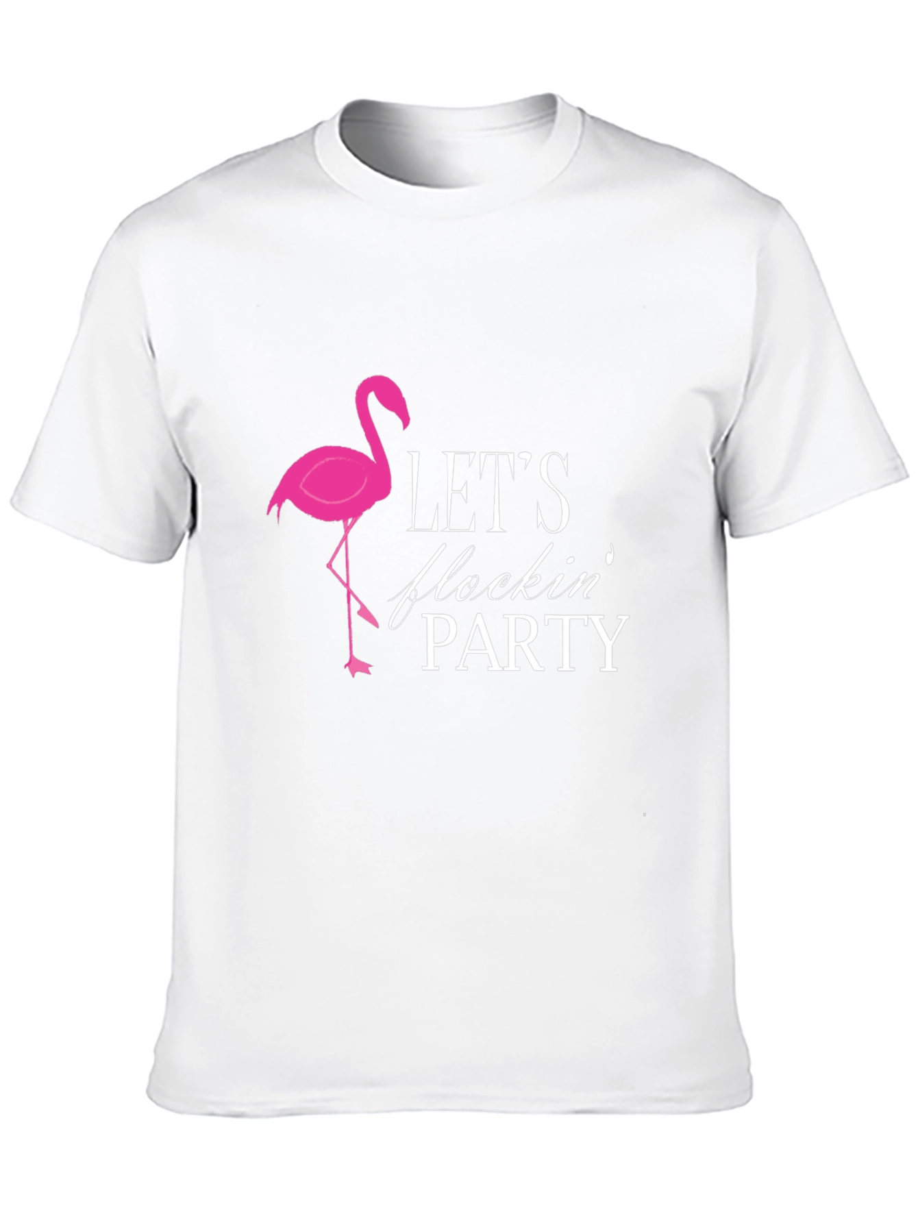 Lets Flocking Party Graphic Tee
