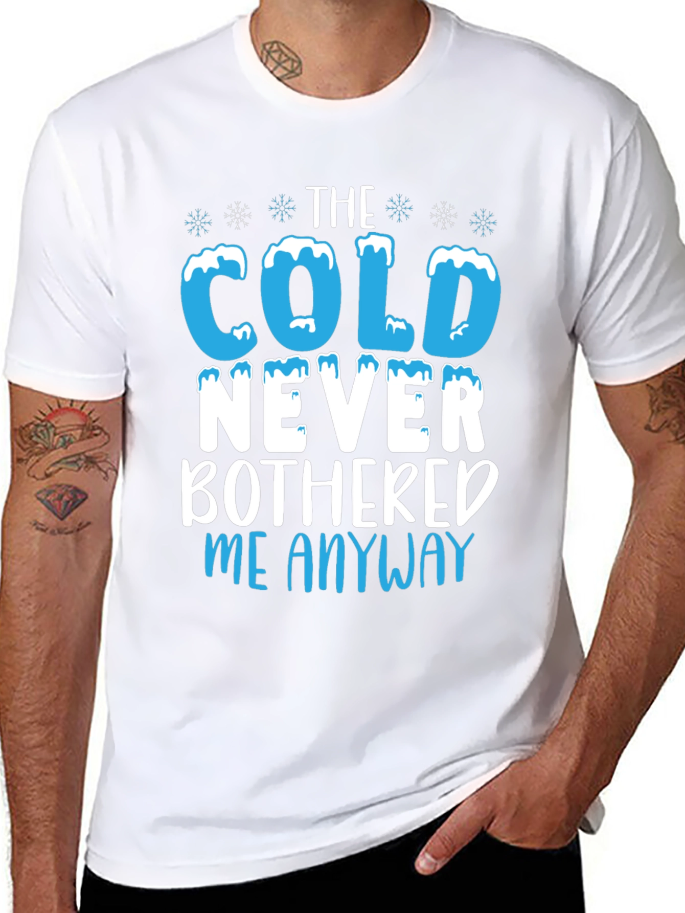 The Cold Never Bothered Me Anyway Graphic Tee