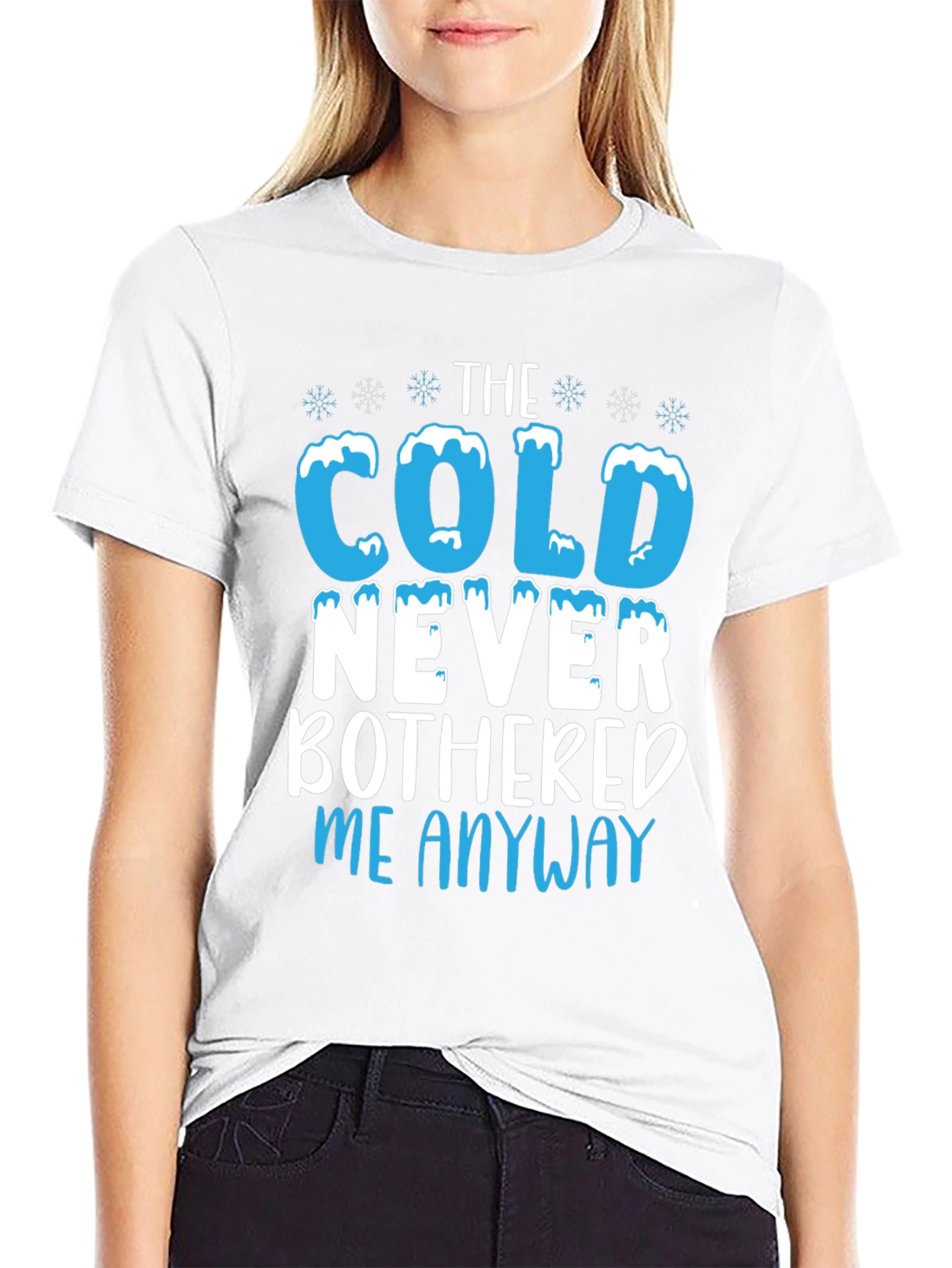 The Cold Never Bothered Me Anyway Graphic Tee