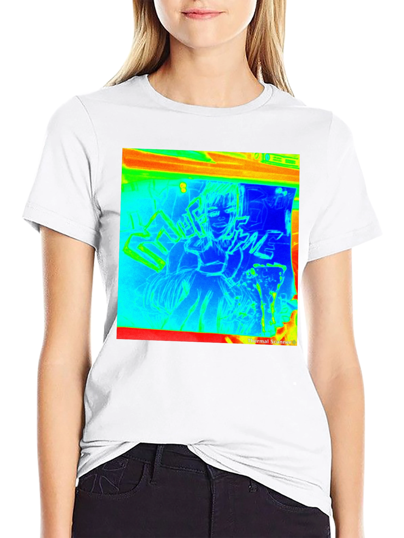 Thermal Anime Graphic T-Shirt