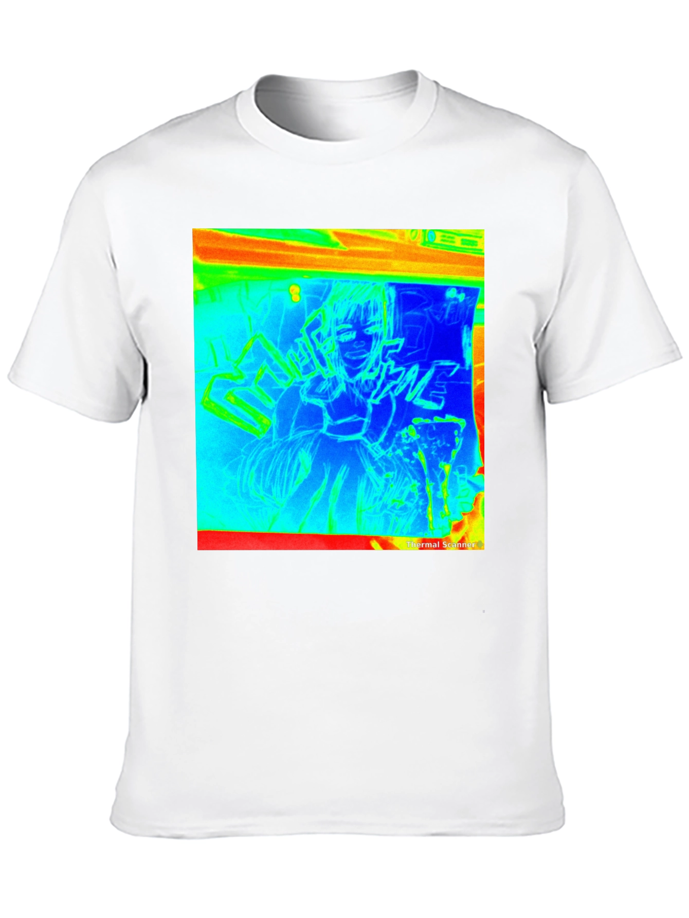 Thermal Anime Graphic T-Shirt