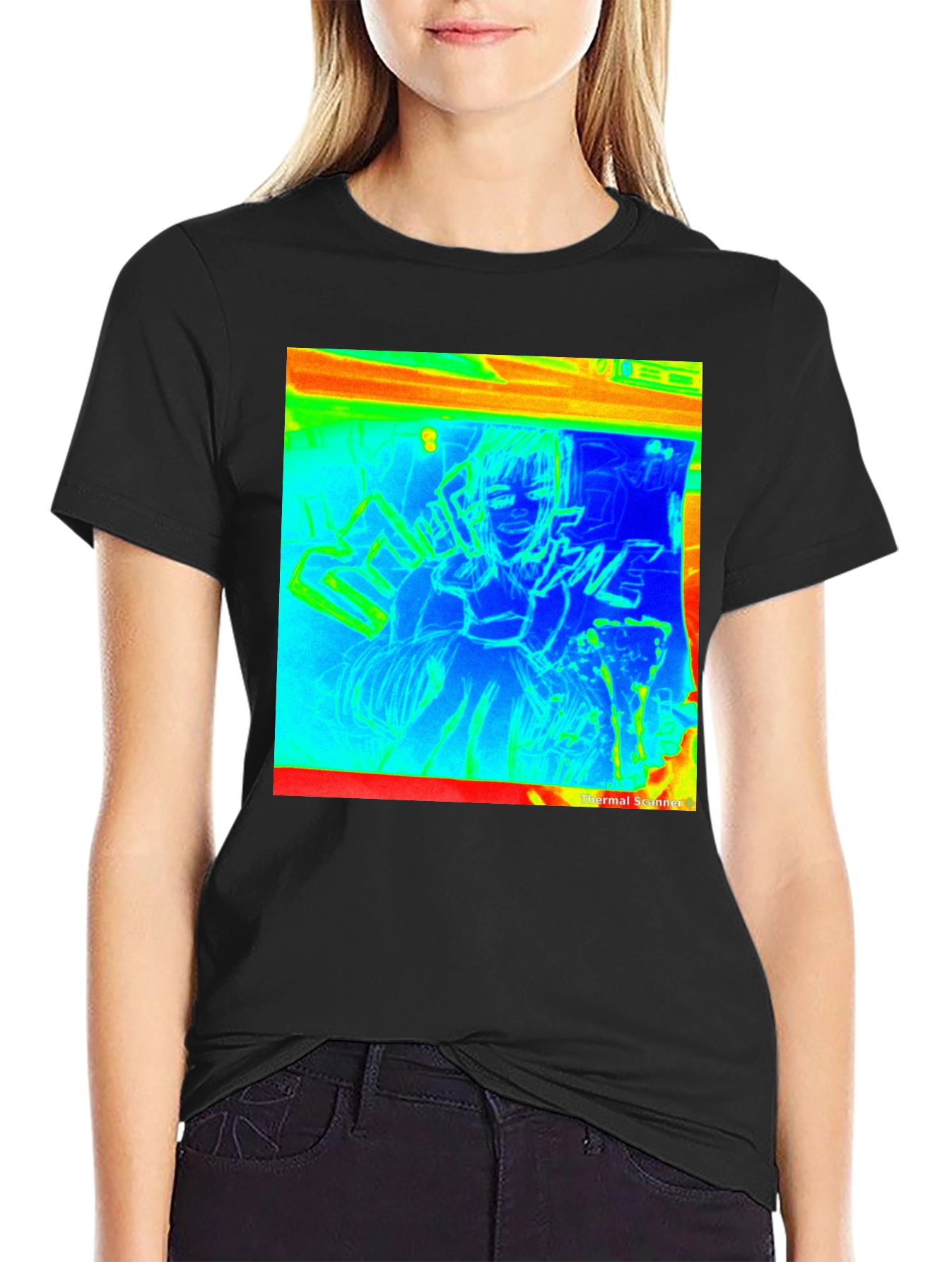 Thermal Anime Graphic T-Shirt