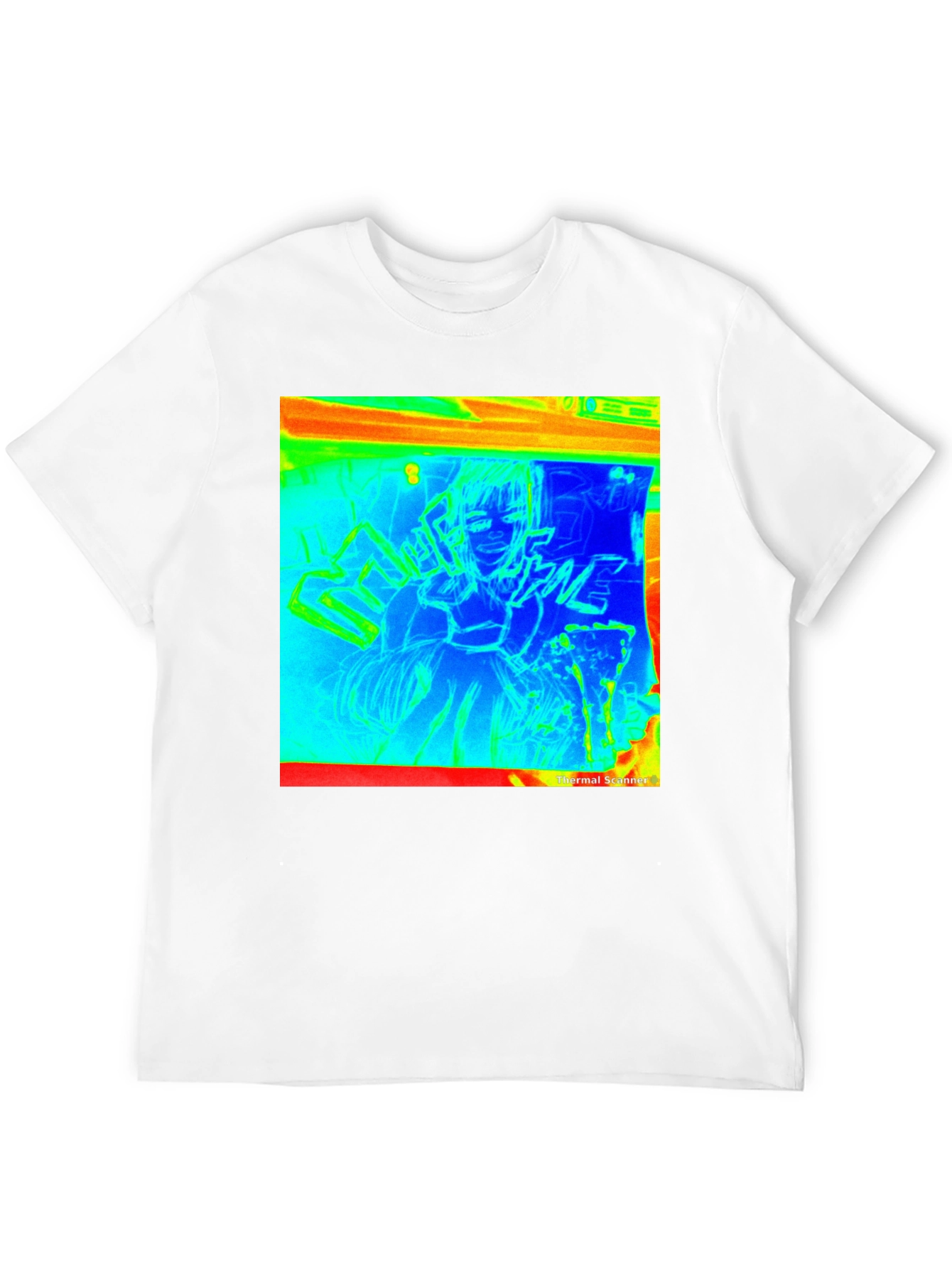 Thermal Anime Graphic T-Shirt
