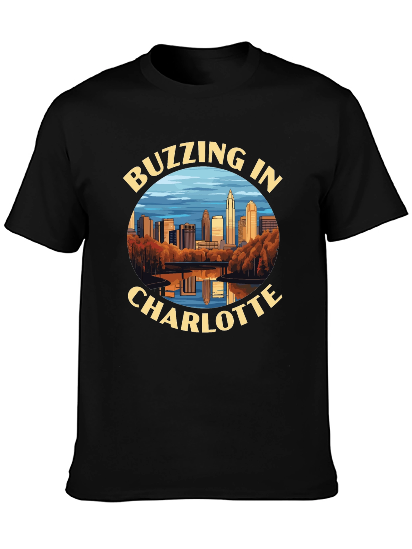 Buzzing in Charlotte Graphic Tee