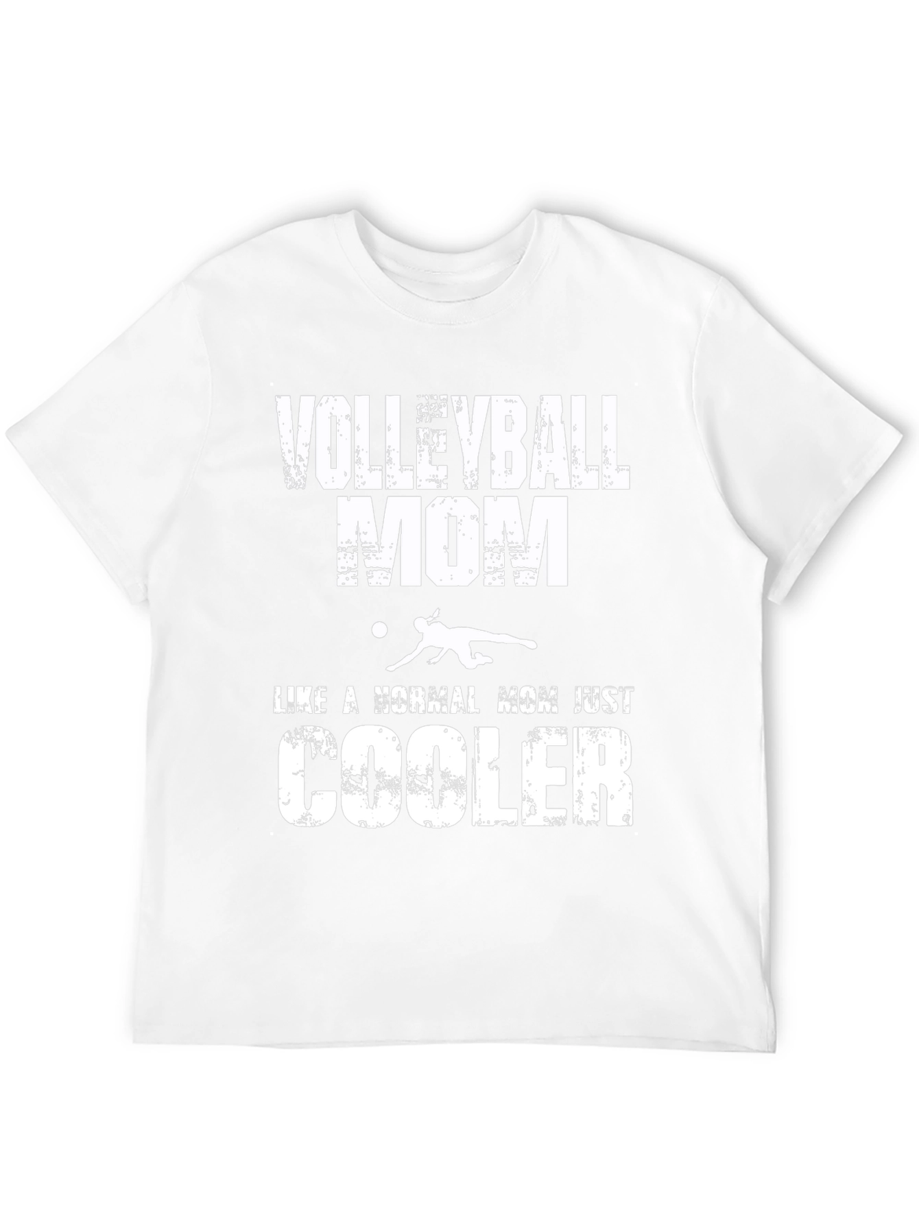 Volleyball Mom T-Shirt - Cool Mothers Day Gift