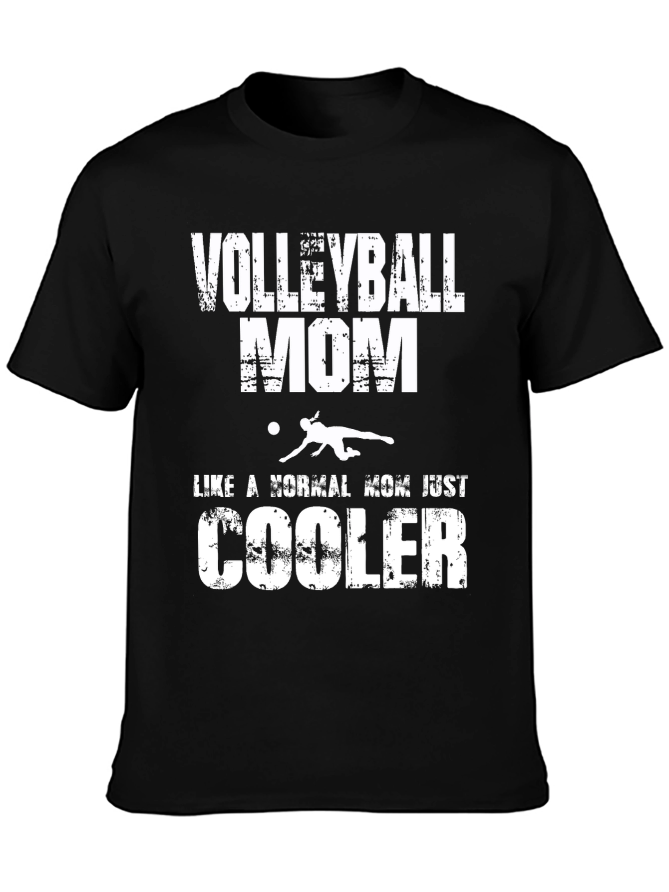 Volleyball Mom T-Shirt - Cool Mothers Day Gift