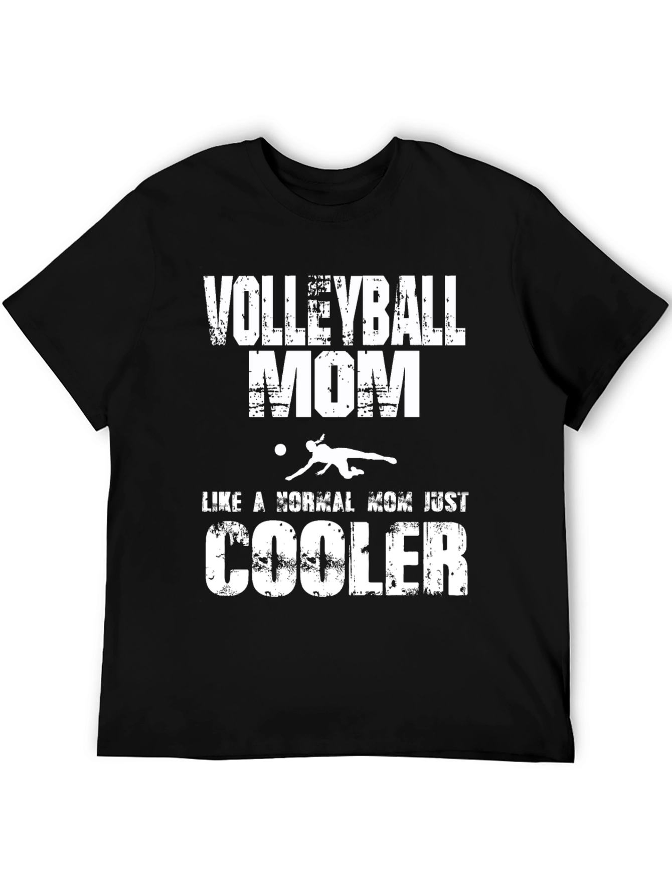 Volleyball Mom T-Shirt - Cool Mothers Day Gift