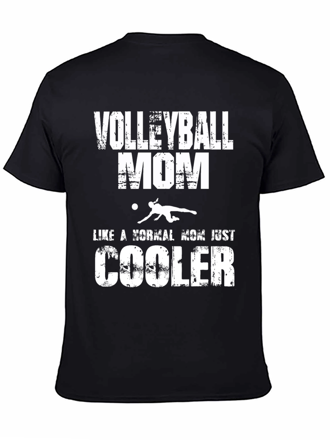 Volleyball Mom T-Shirt - Cool Mothers Day Gift
