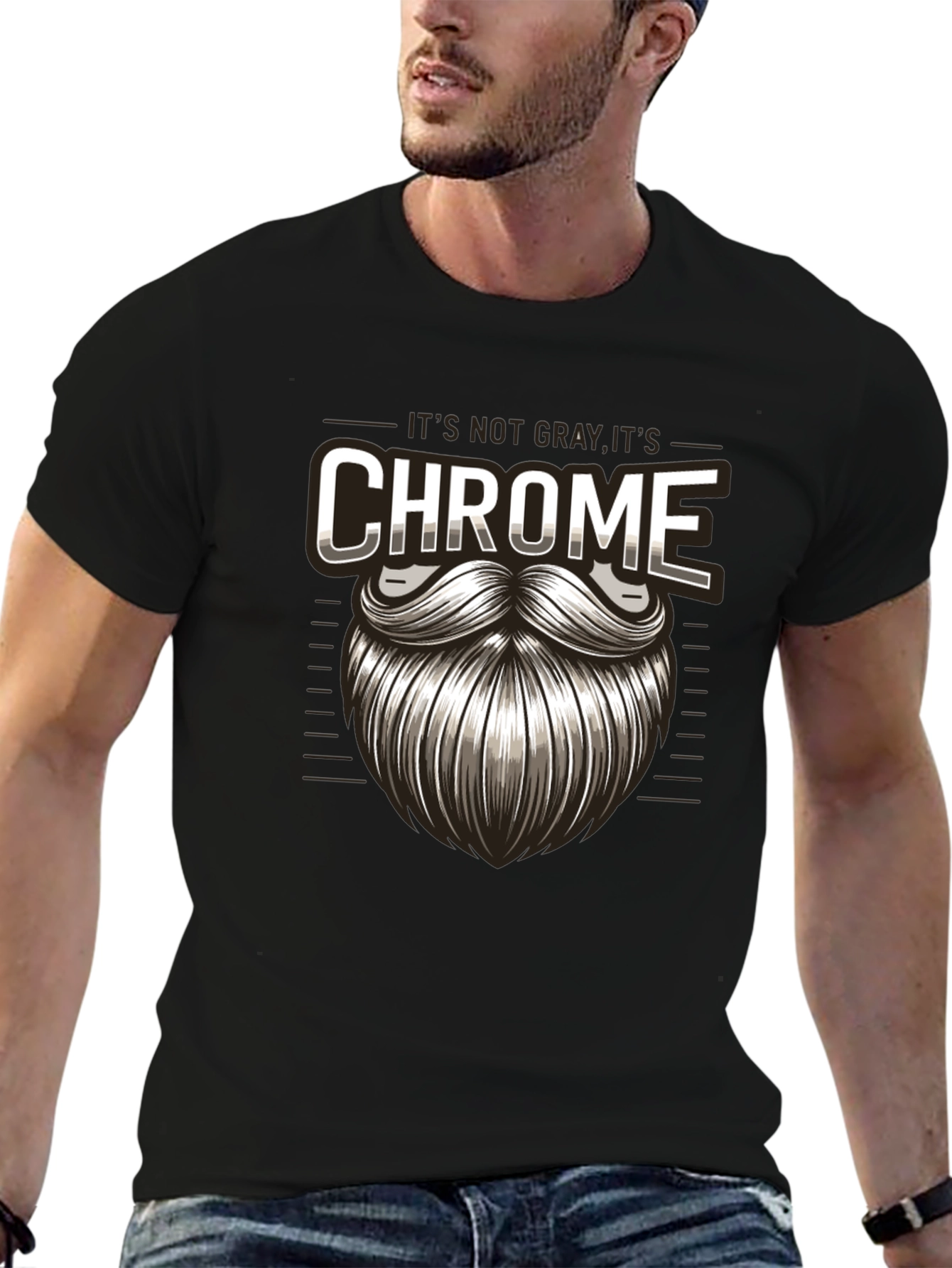 Its Not Gray Its Chrome T-Shirt
