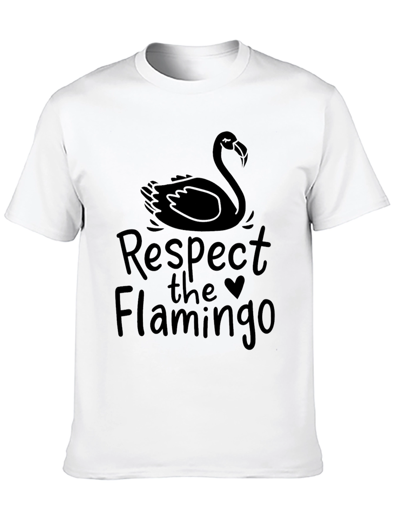 Respect the Flamingo Graphic T-Shirt