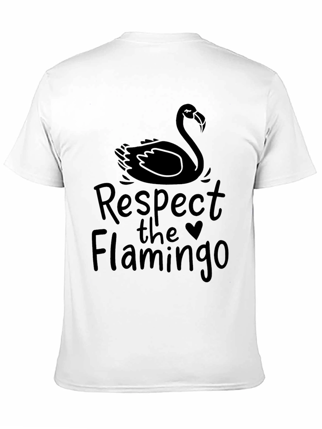 Respect the Flamingo Graphic T-Shirt