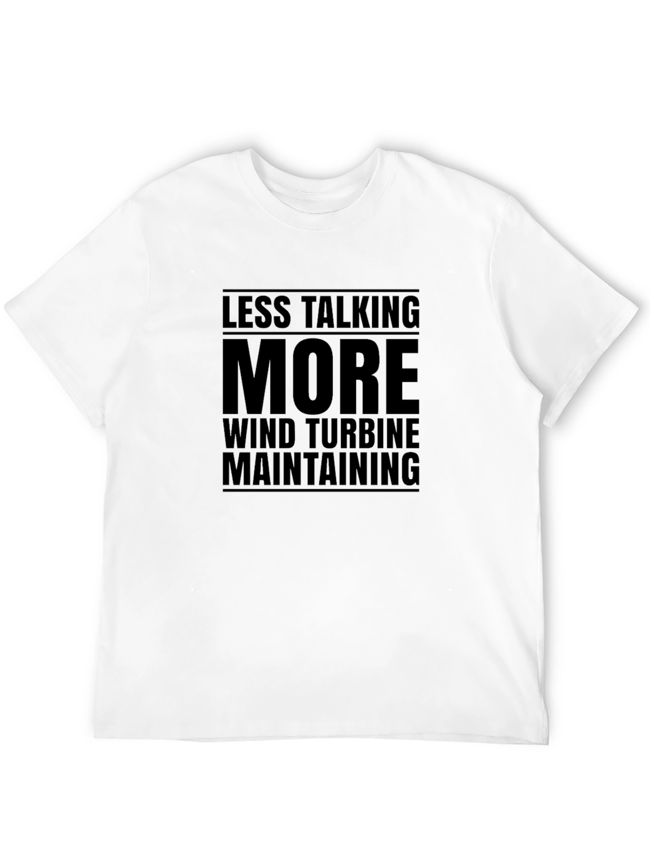 Wind Turbine Maintenance T-Shirt - Funny Work Tee