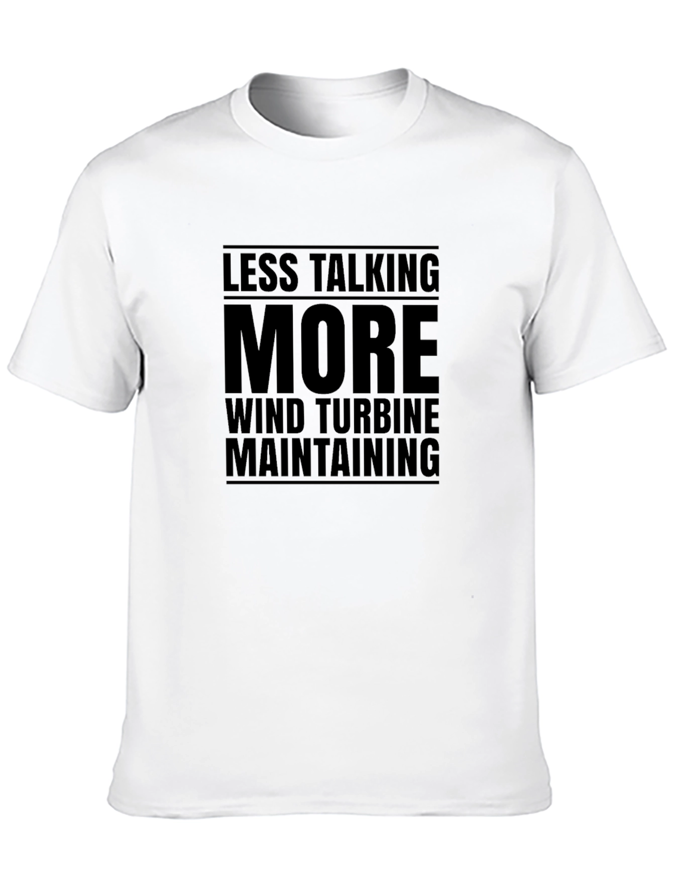 Wind Turbine Maintenance T-Shirt - Funny Work Tee