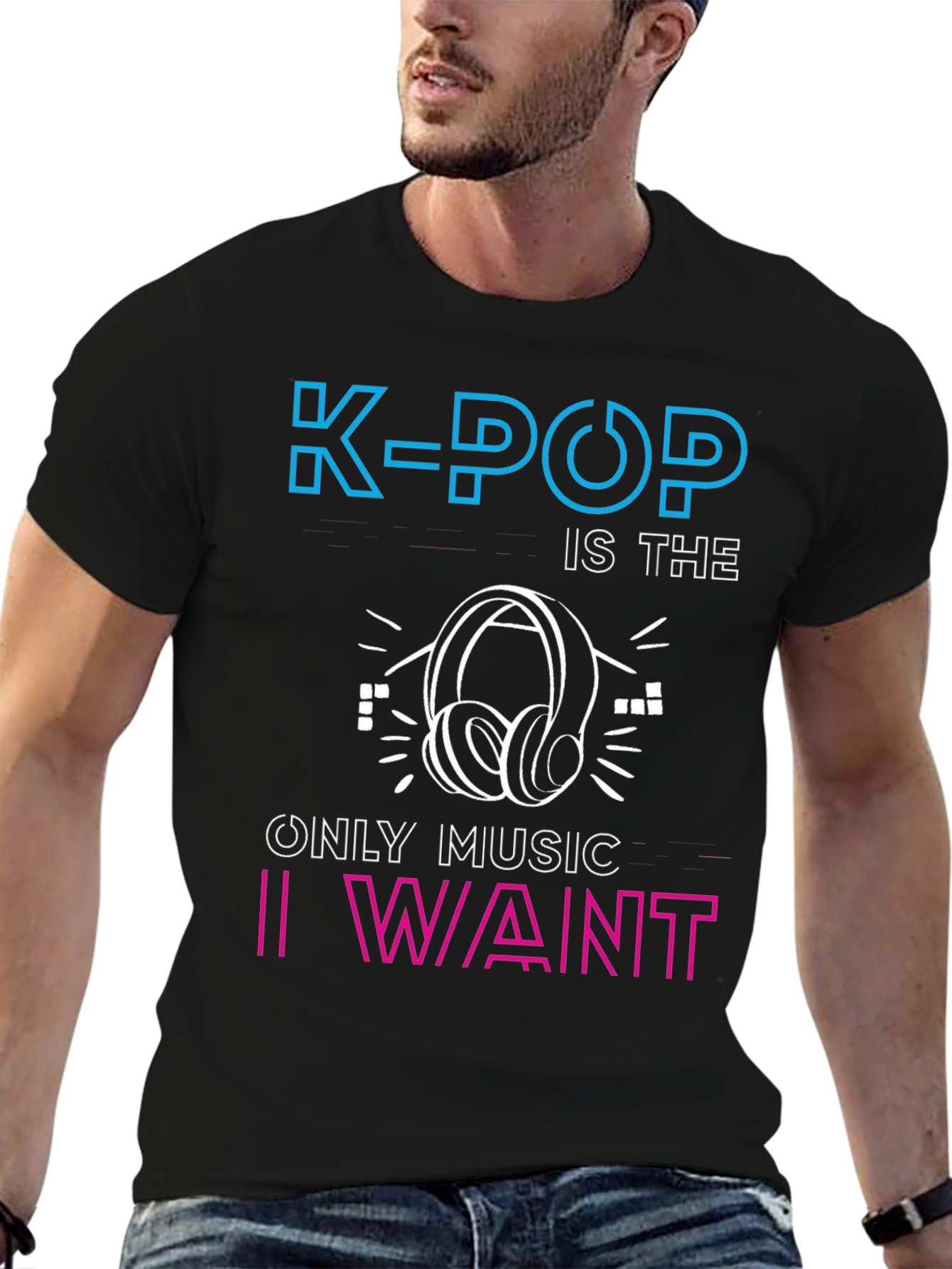 K-Pop Music Lover Graphic T-Shirt