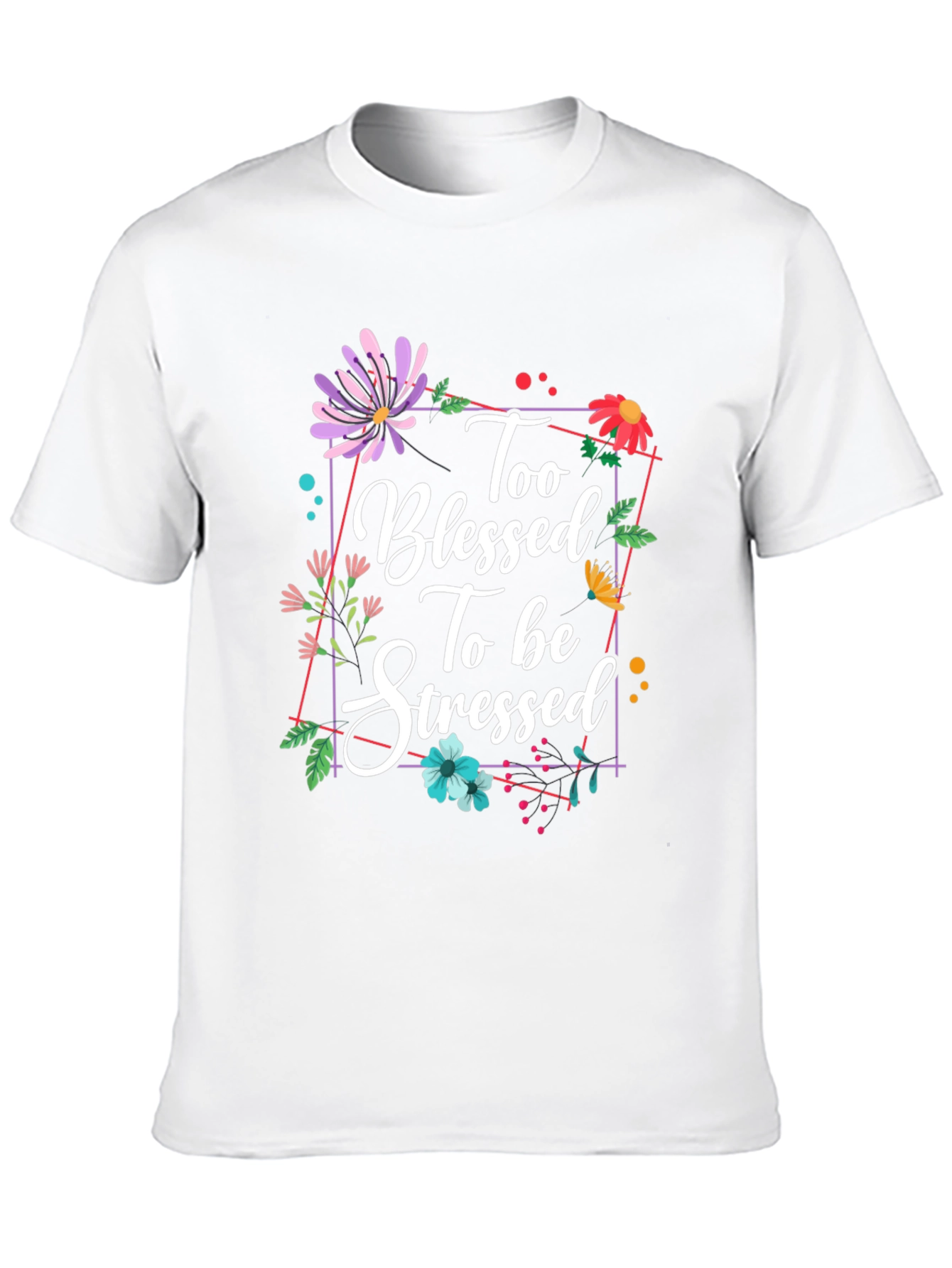 Blessed & Stressed Graphic T-Shirt