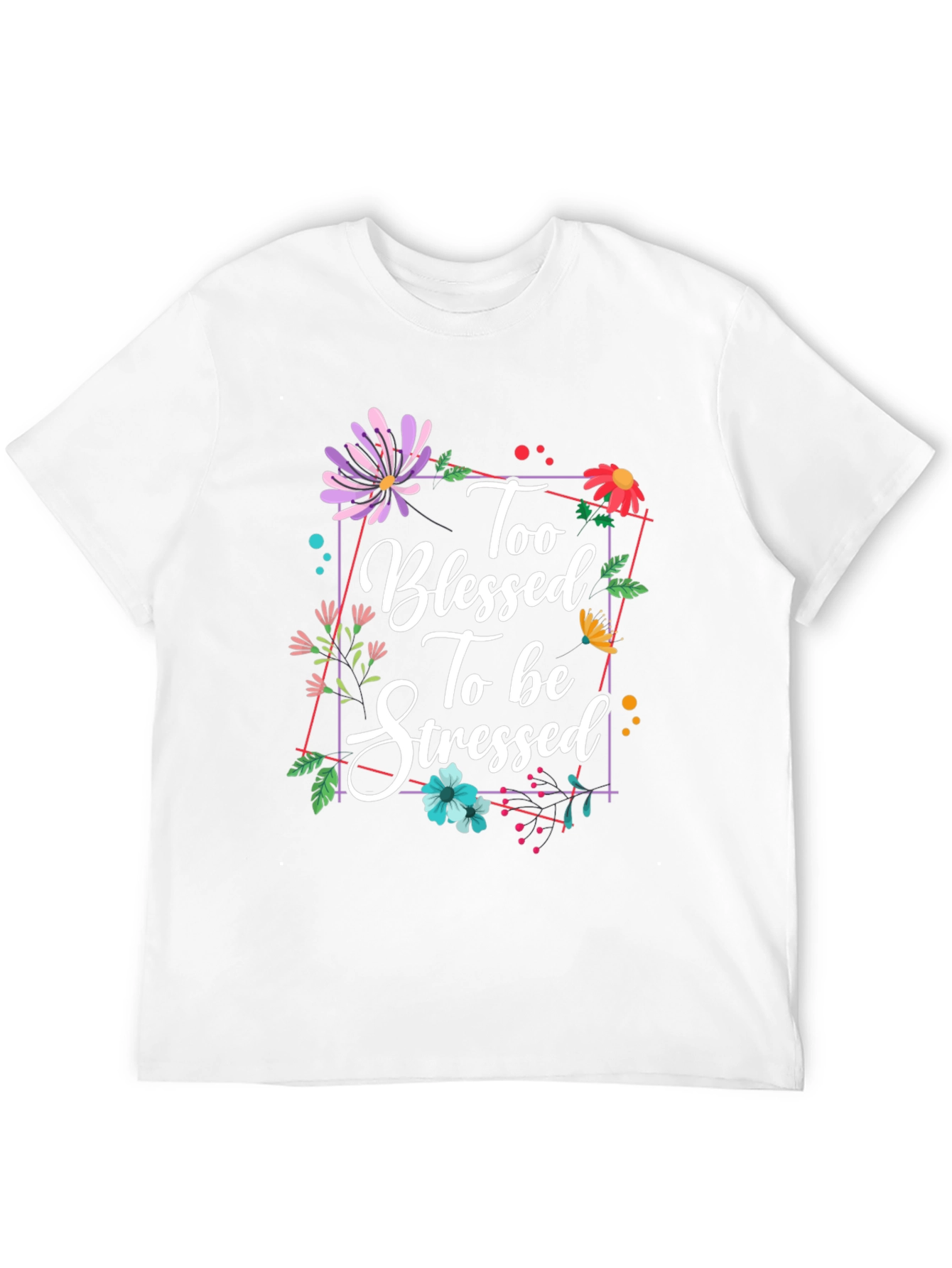 Blessed & Stressed Graphic T-Shirt