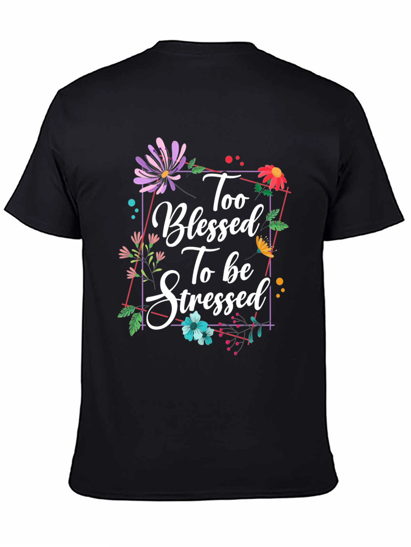 Blessed & Stressed Graphic T-Shirt