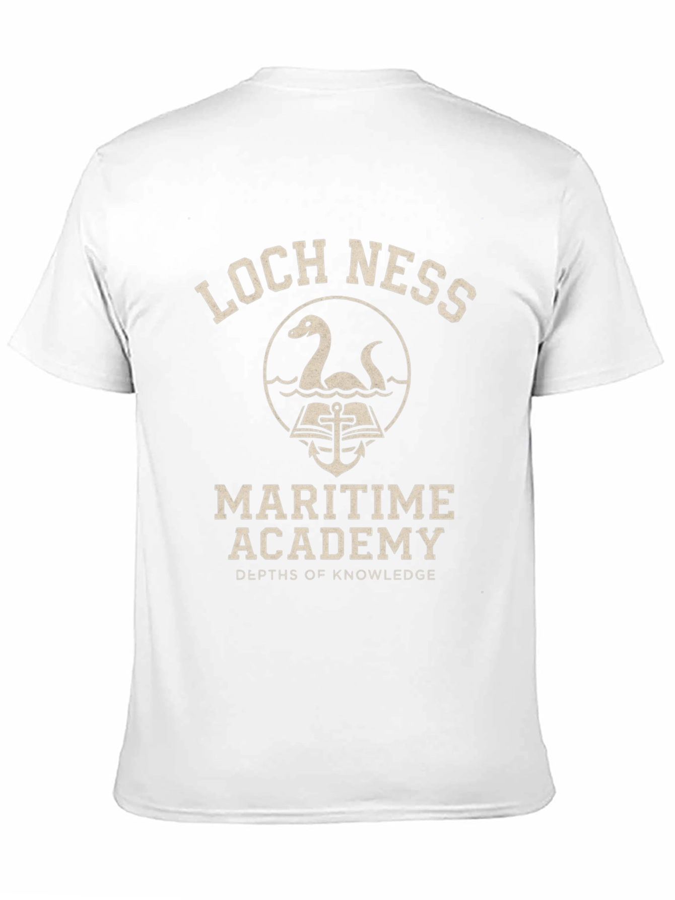 Loch Ness Maritime Academy T-Shirt - Depths of Knowledge