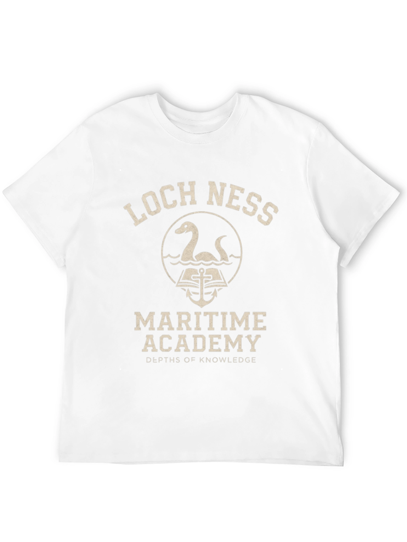 Loch Ness Maritime Academy T-Shirt - Depths of Knowledge