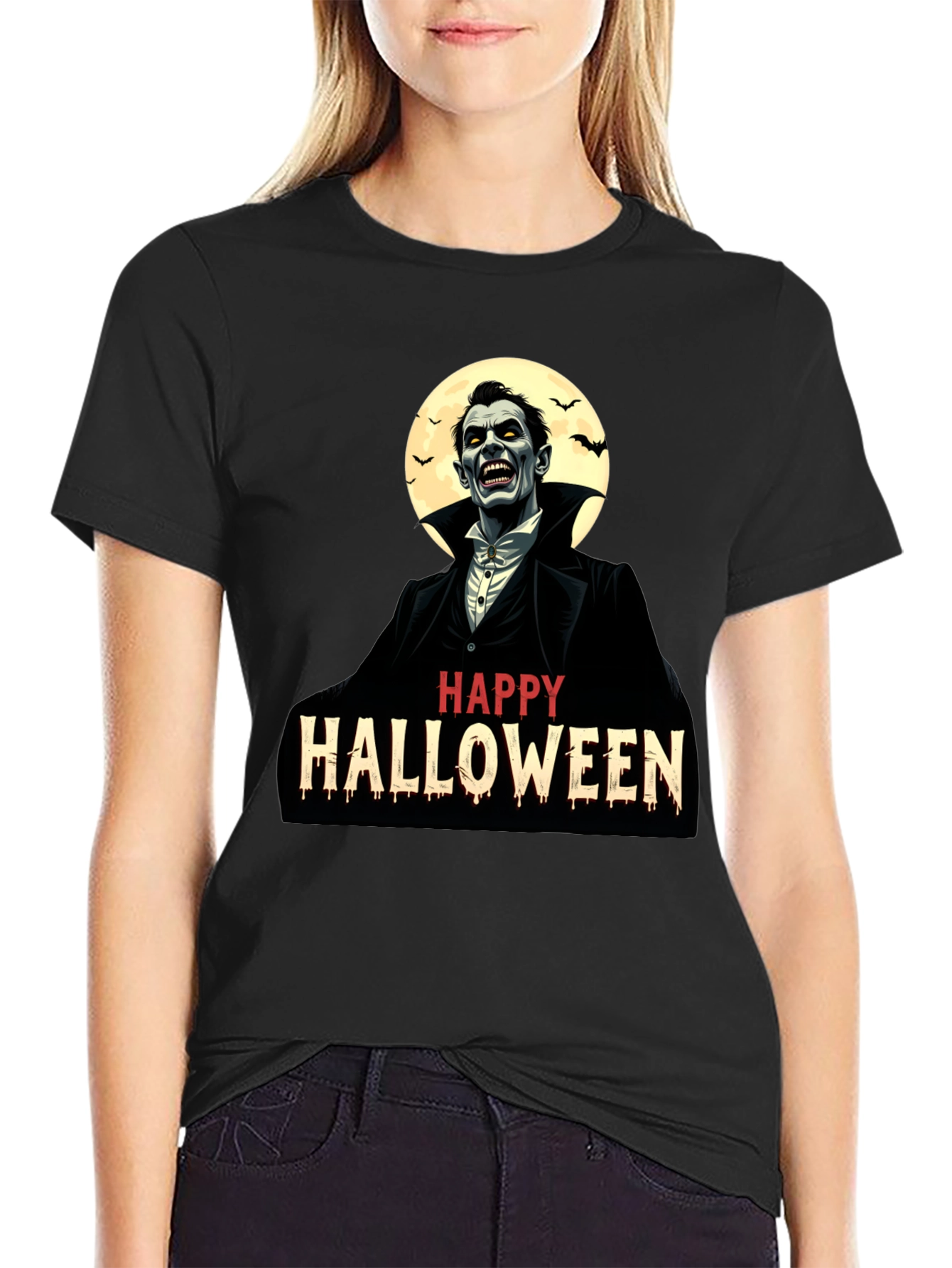 Happy Halloween Vampire T-Shirt