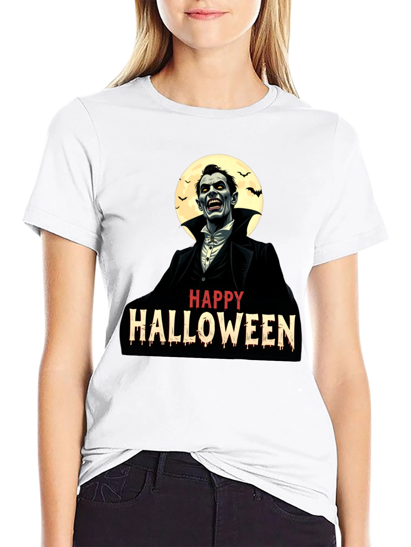 Happy Halloween Vampire T-Shirt