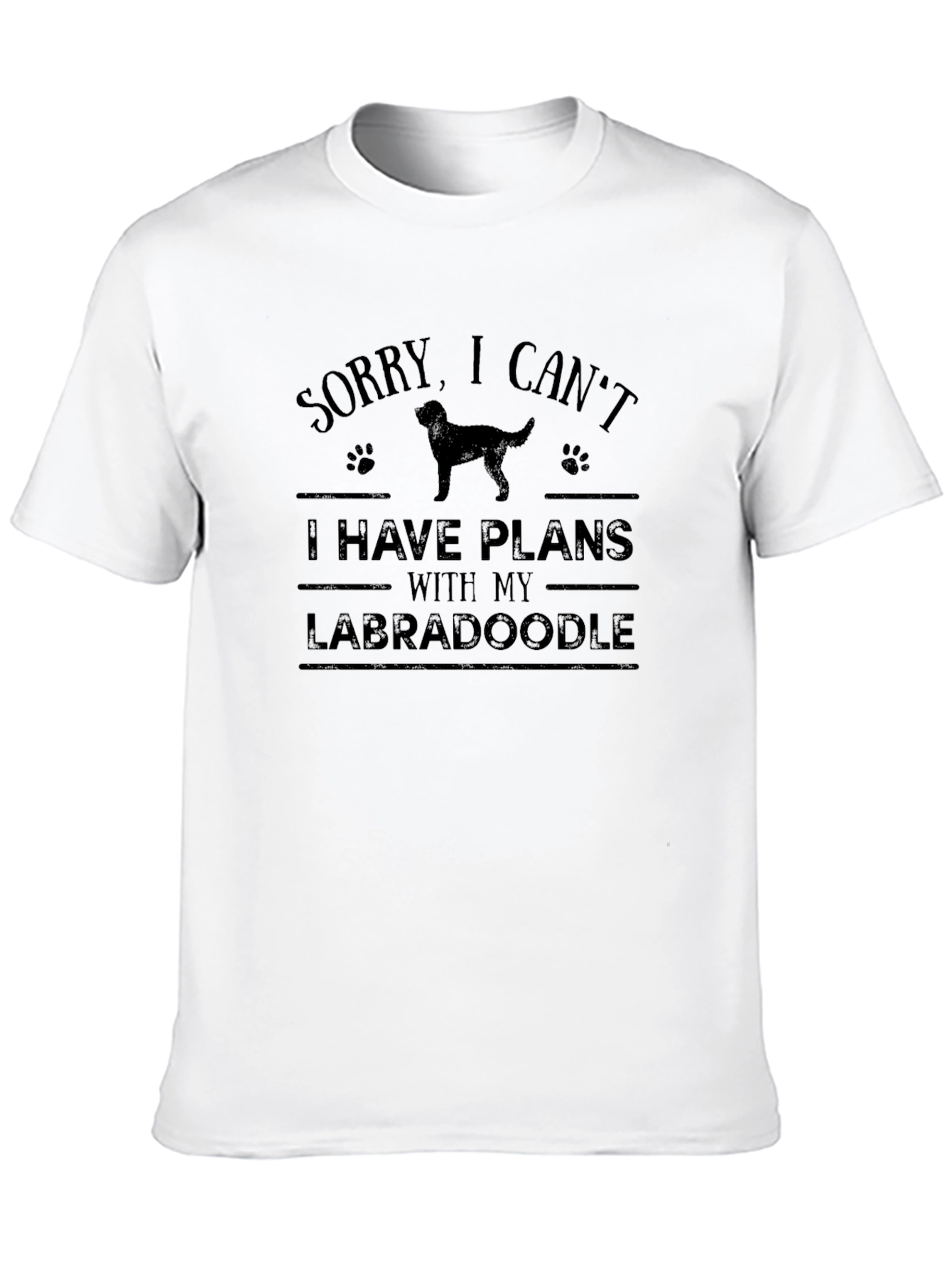 Labradoodle Plans Graphic T-Shirt