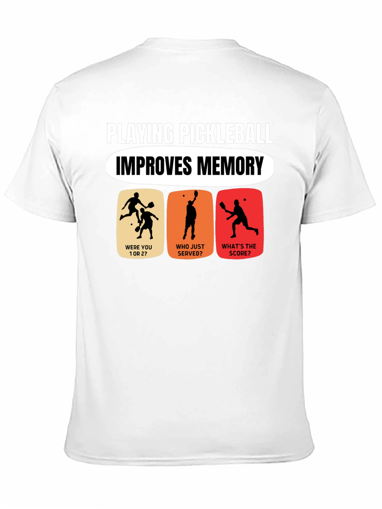 Pickleball Memory T-Shirt - Funny Sport Tee