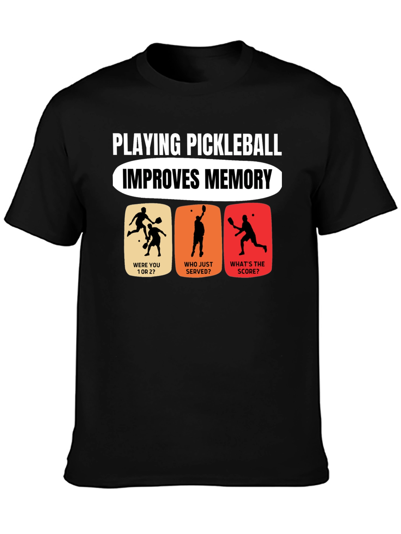Pickleball Memory T-Shirt - Funny Sport Tee