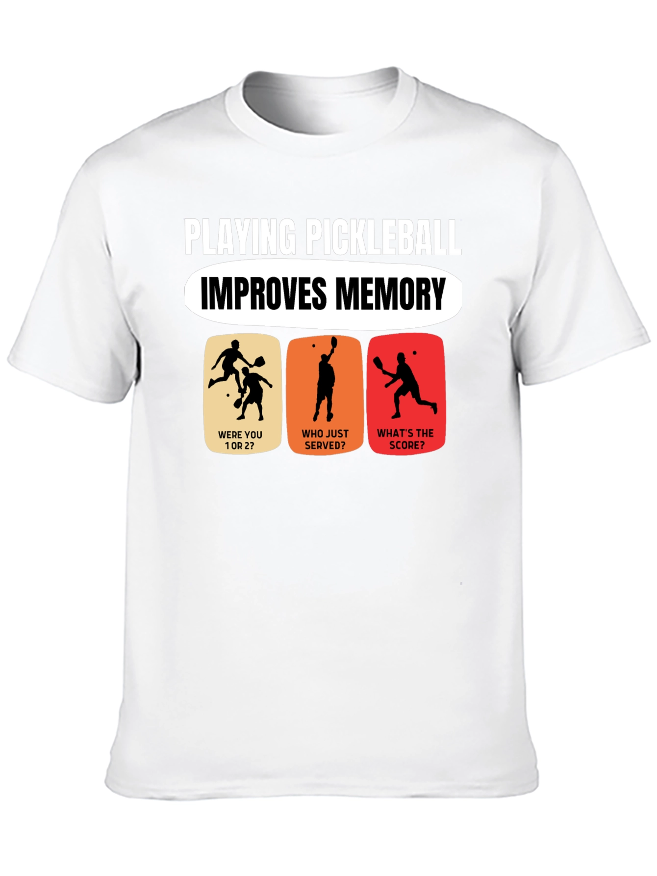 Pickleball Memory T-Shirt - Funny Sport Tee