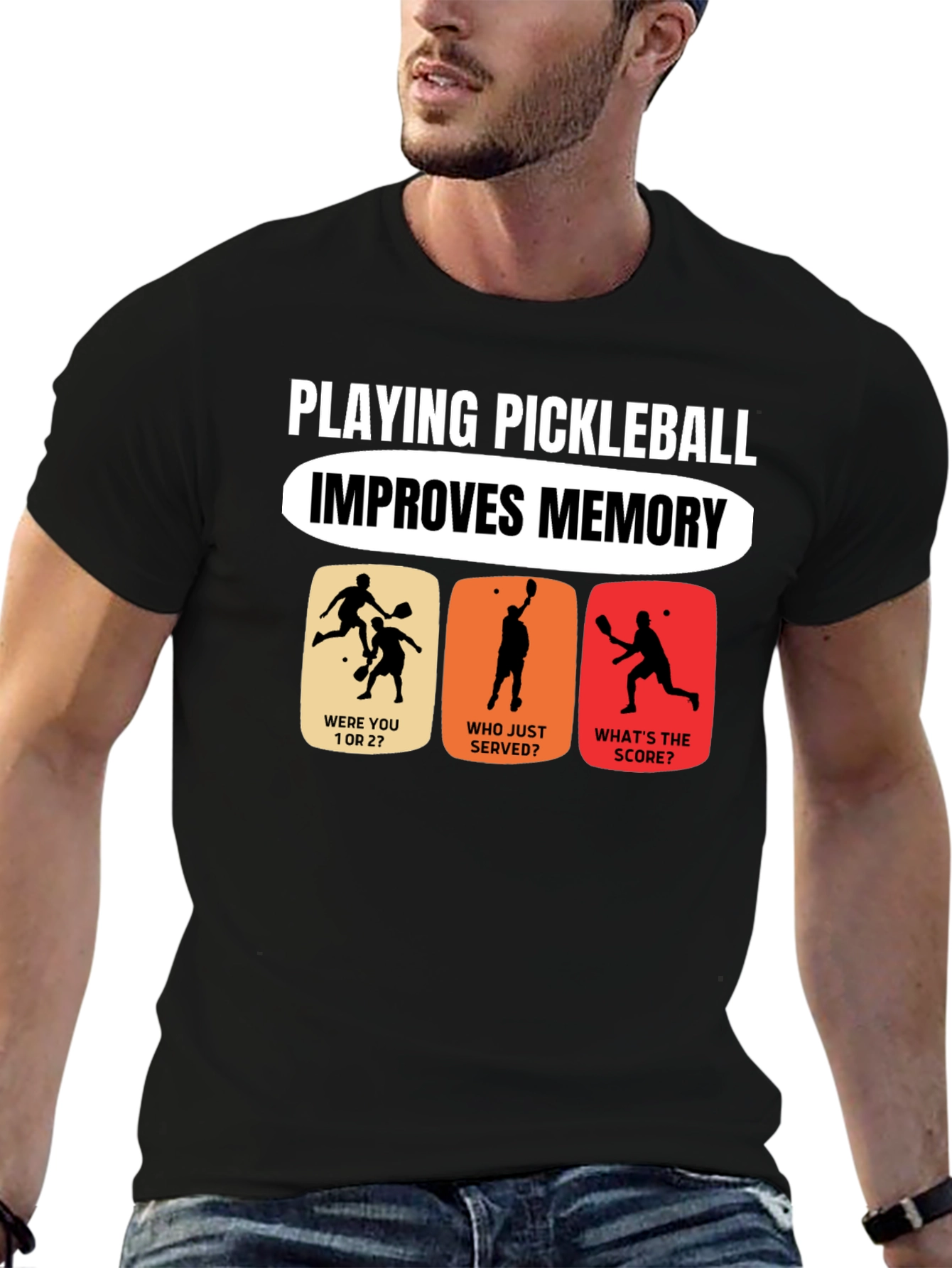 Pickleball Memory T-Shirt - Funny Sport Tee