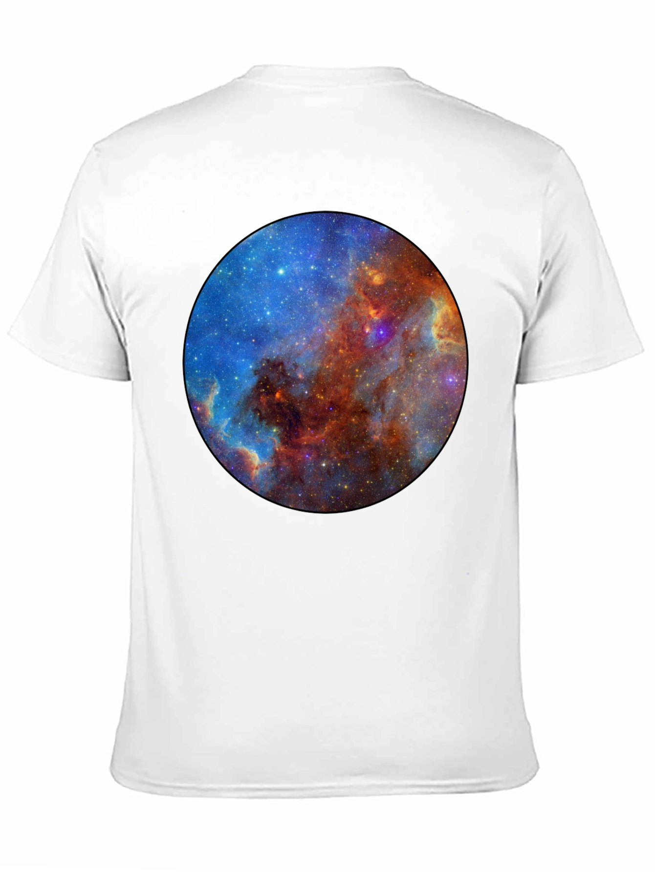 Nebula Graphic Tee - Black Cotton Blend