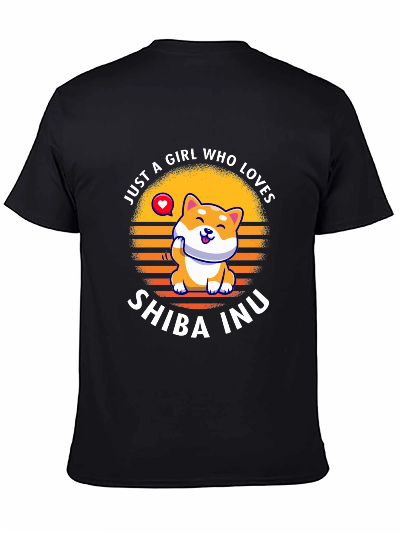 Shiba Inu Girls Love T-Shirt