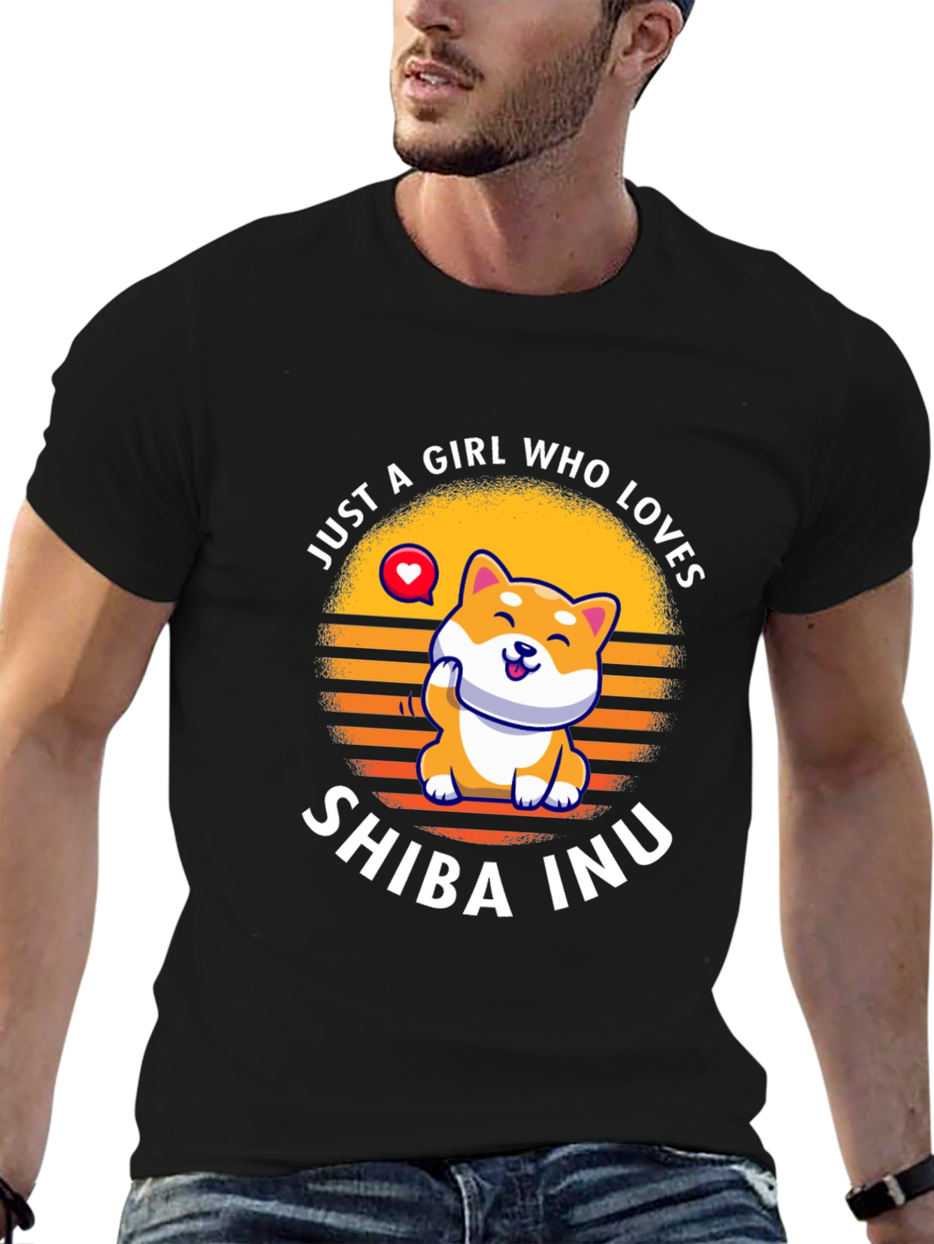 Shiba Inu Girls Love T-Shirt