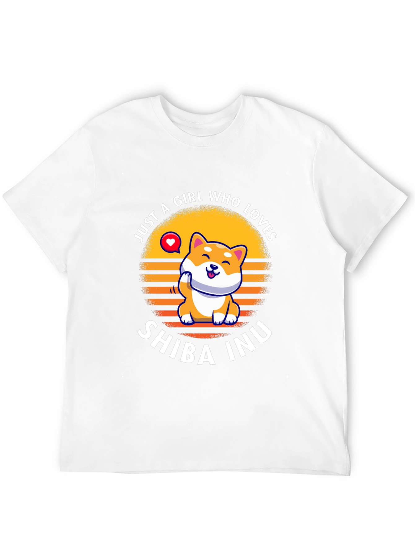Shiba Inu Girls Love T-Shirt