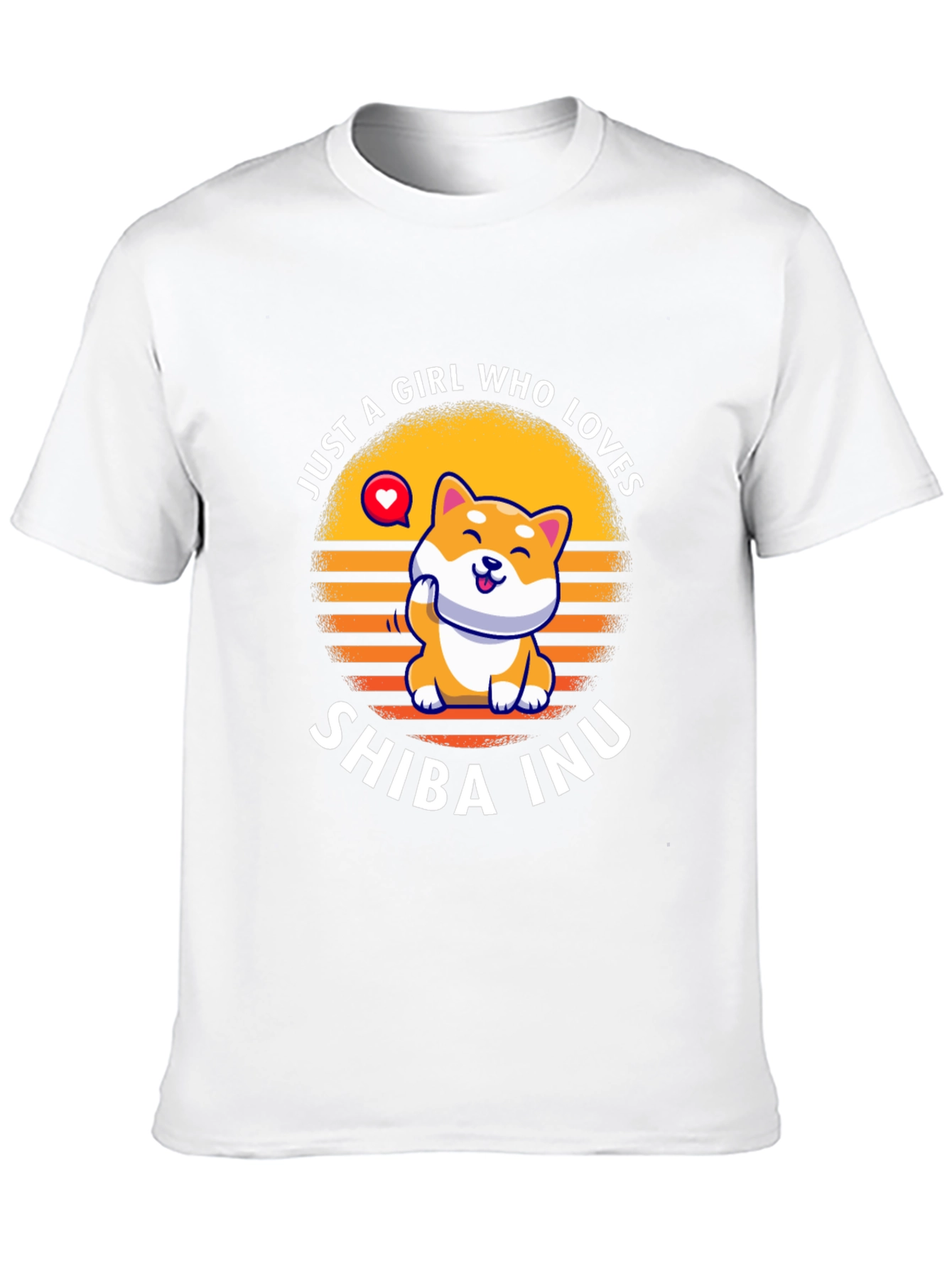 Shiba Inu Girls Love T-Shirt