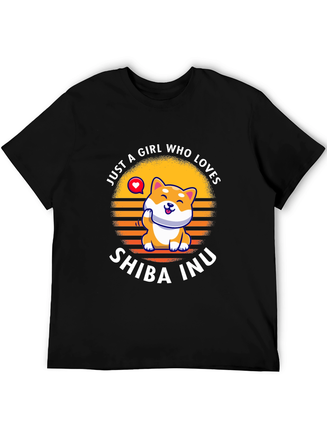 Shiba Inu Girls Love T-Shirt